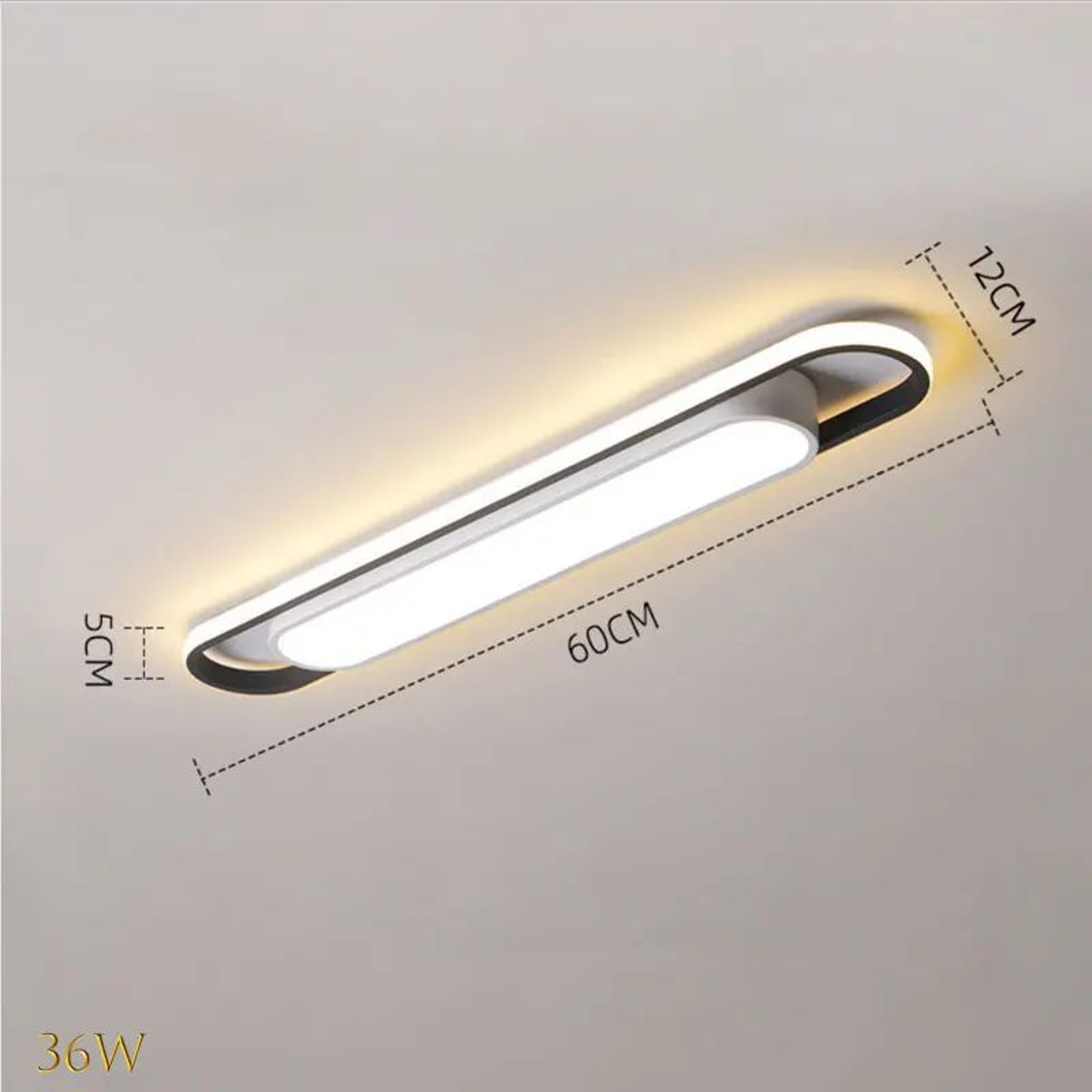 Modern Motion Sensor Ceiling Light Slim LED Ceiling Light For Hallway Bedroom And Closet 8