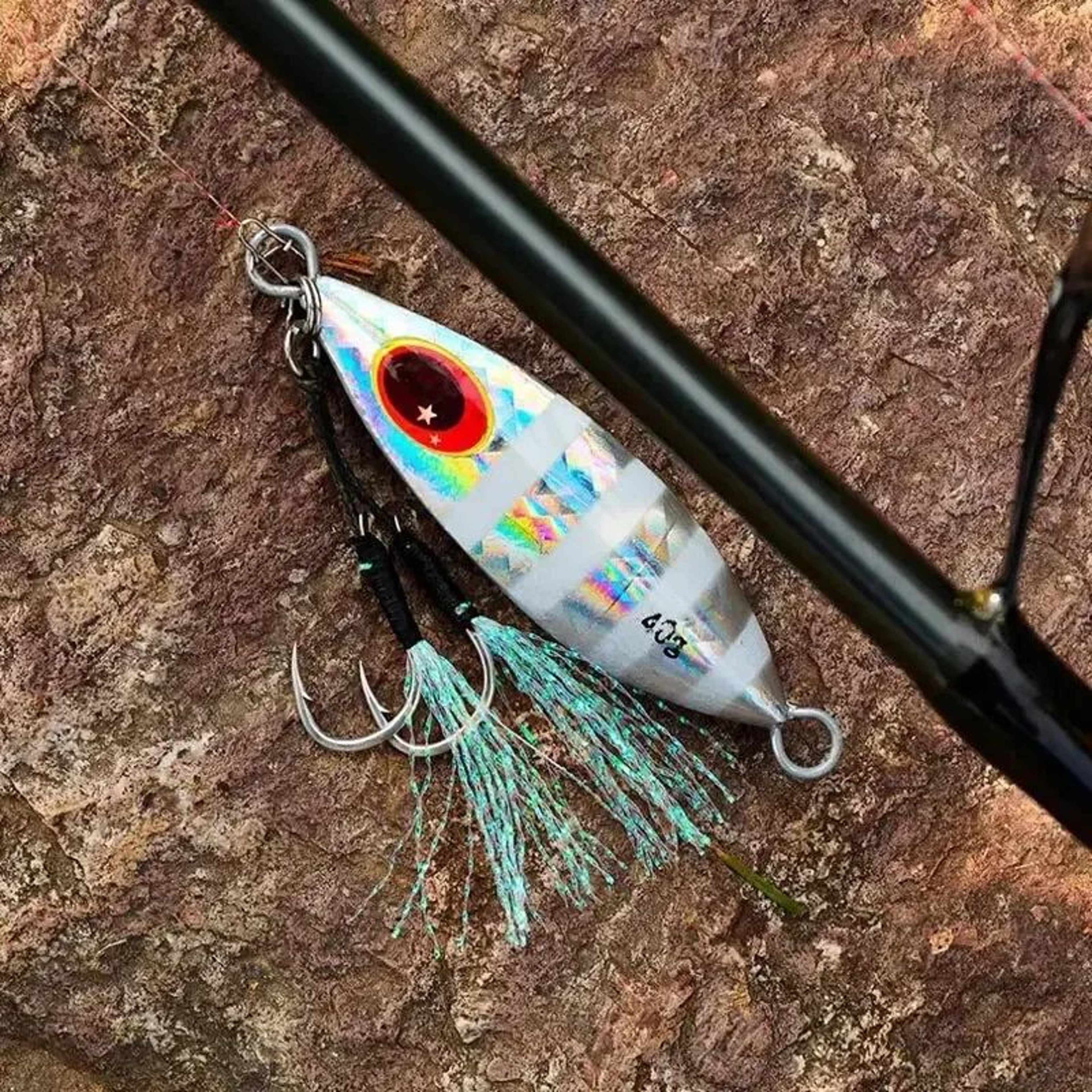 Inchiku Metal Jig Lure Set 6 Piece Slow Jigging Fishing Lures For Saltwater Tuna Bass 4