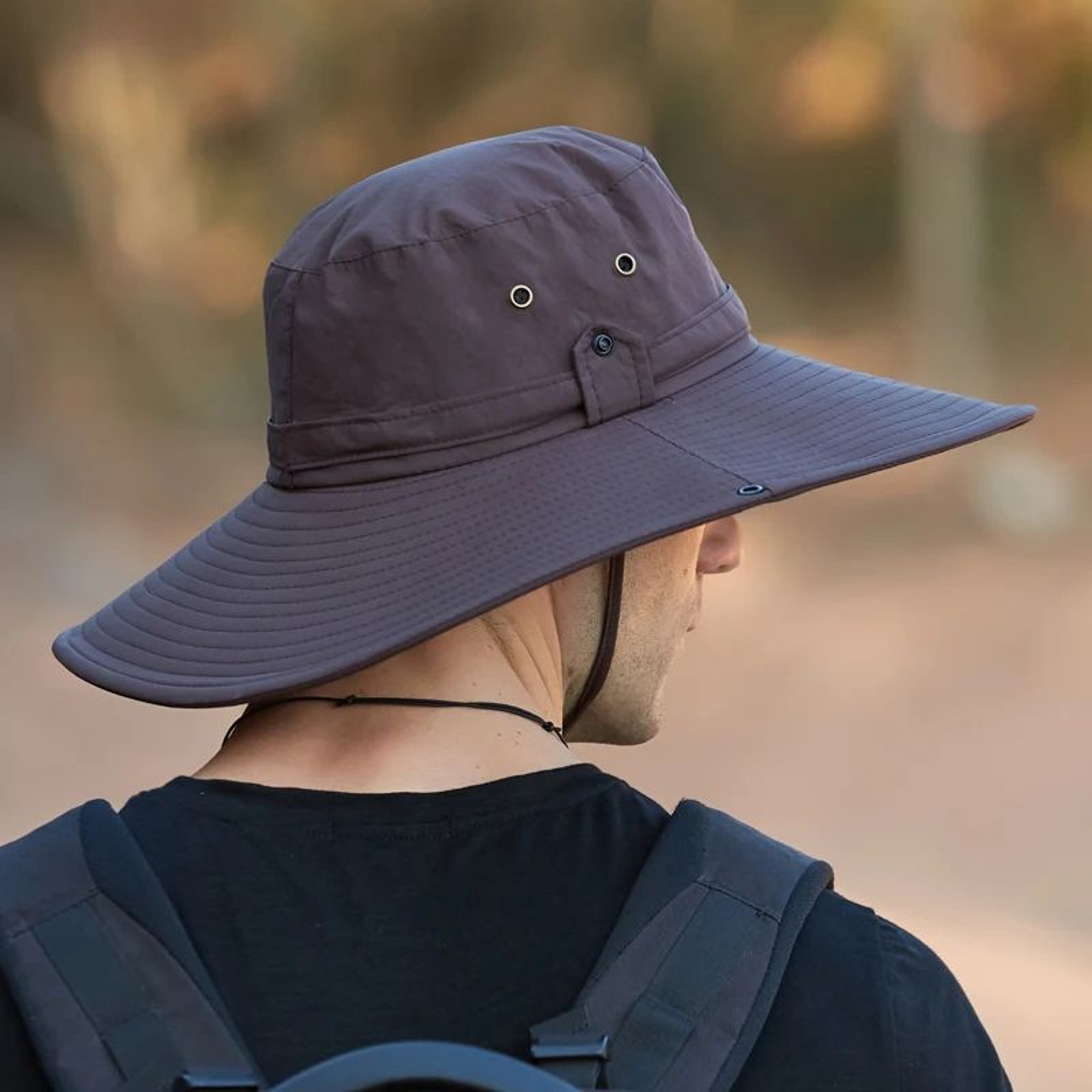 Extra Wide Brim Sun Hat For Men Lightweight UV Protection Boonie Hat 1