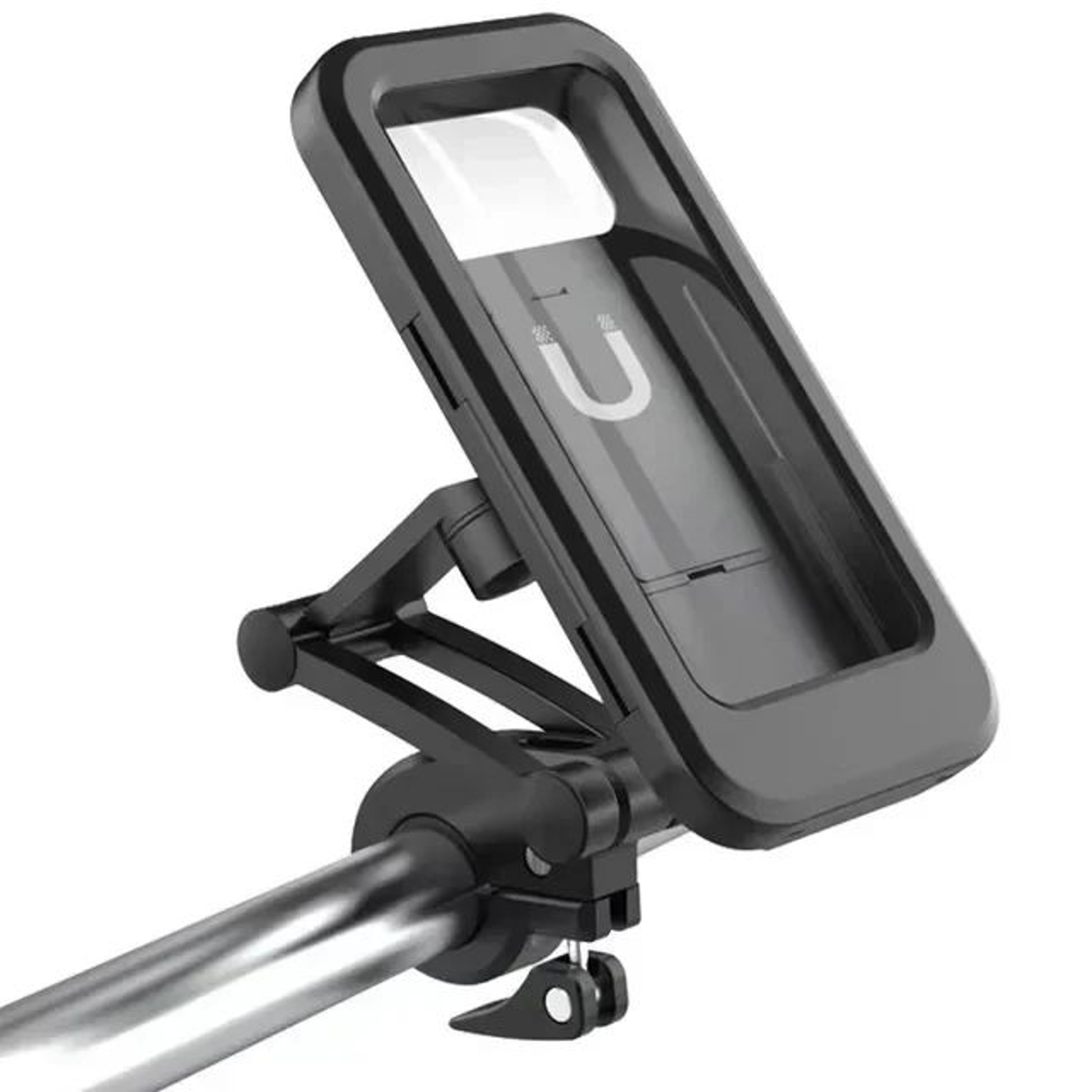 RideShield Waterproof Motorcycle Phone Mount With 360 Degree Phone Holder For Bikes And Motorcycles 6