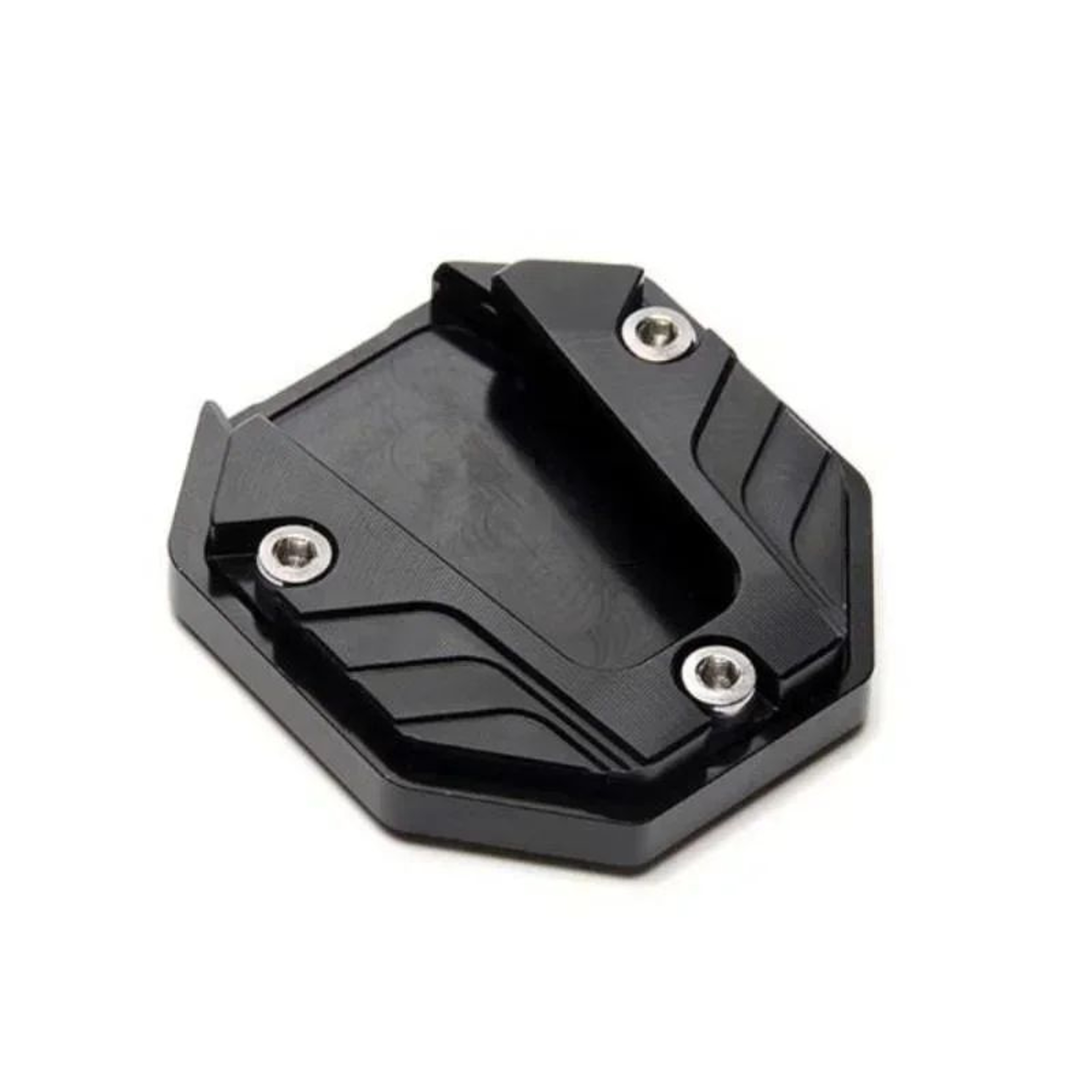 RideGuard Universal Motorcycle Kickstand Pad Wide Side Stand Extender For Motorcycles And Scooters 10