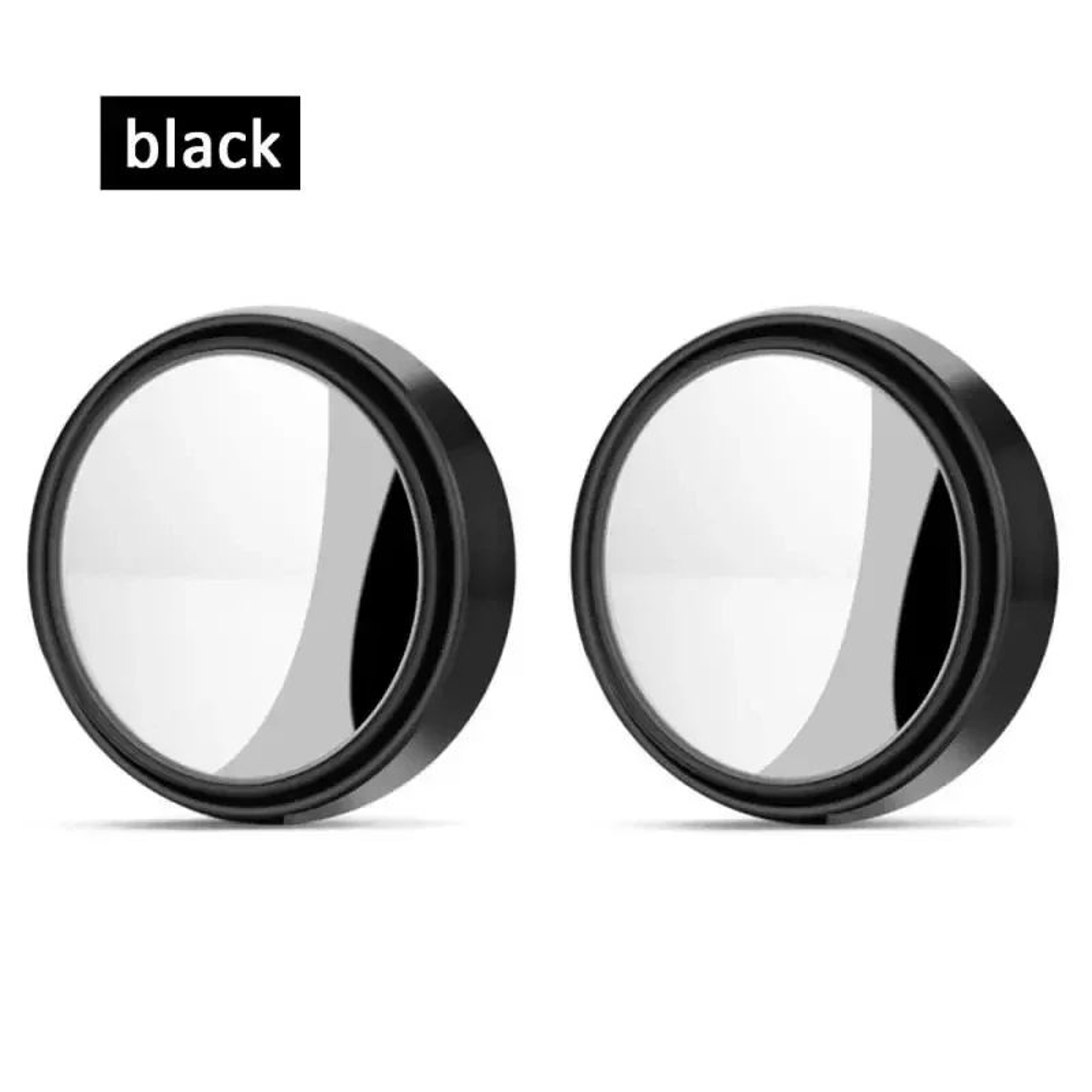 360 Degree Blind Spot Mirror Wide Angle Car Side Mirror Stick On Convex Safety Mirror 2 Pack 8