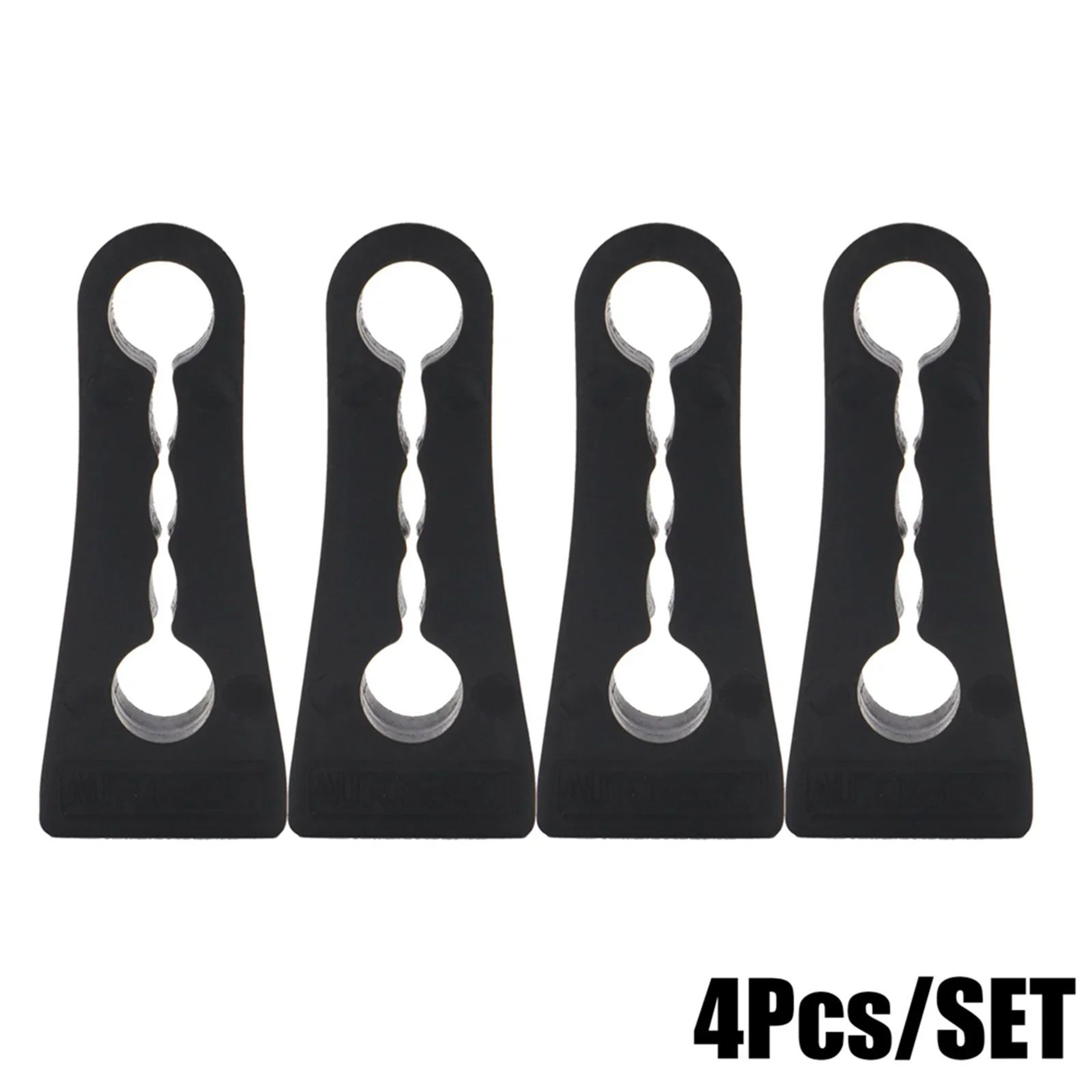 SilentGuard Universal Car Door Lock Protector Silicone Shock Absorber Pads 4