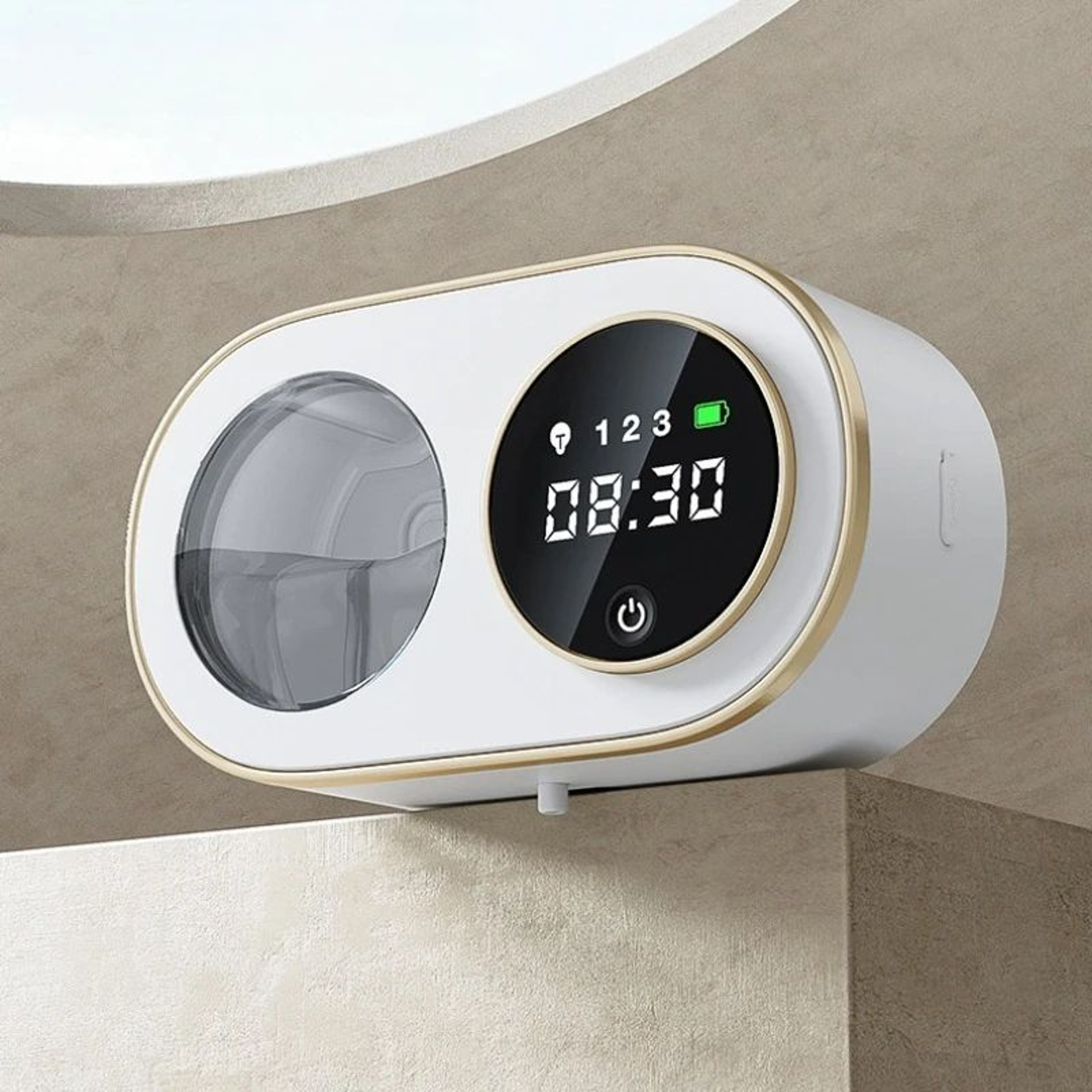 Automatic Soap Dispenser Wall Mounted Rechargeable Touchless Sensor Soap Dispenser With LED Display 5