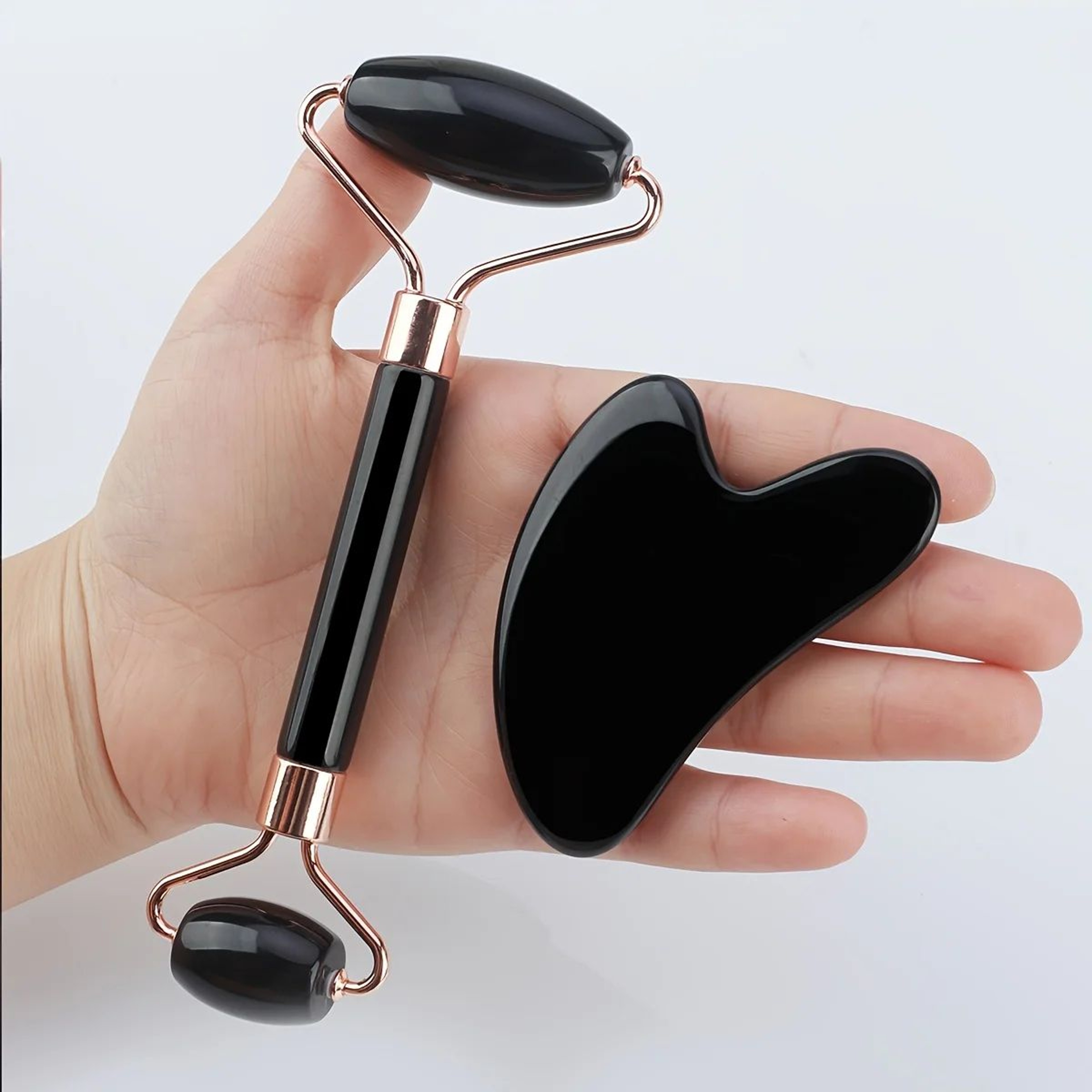 Ice Face Roller And Gua Sha Tool Set With Facial Roller 3 Piece Skin Care Tools 5