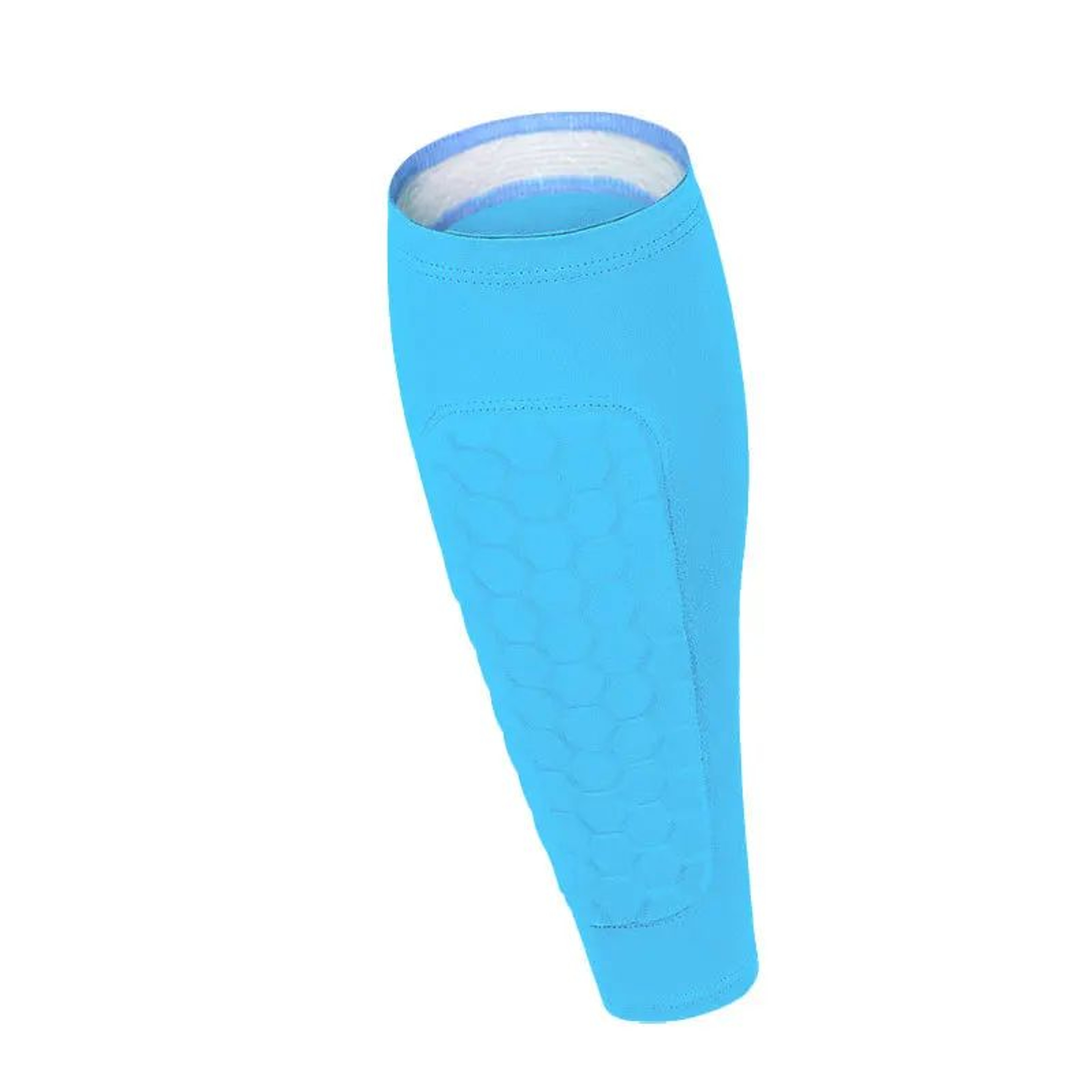 ProShield Soccer Shin Guards With Calf Compression Sleeve Honeycomb Impact Pads 7