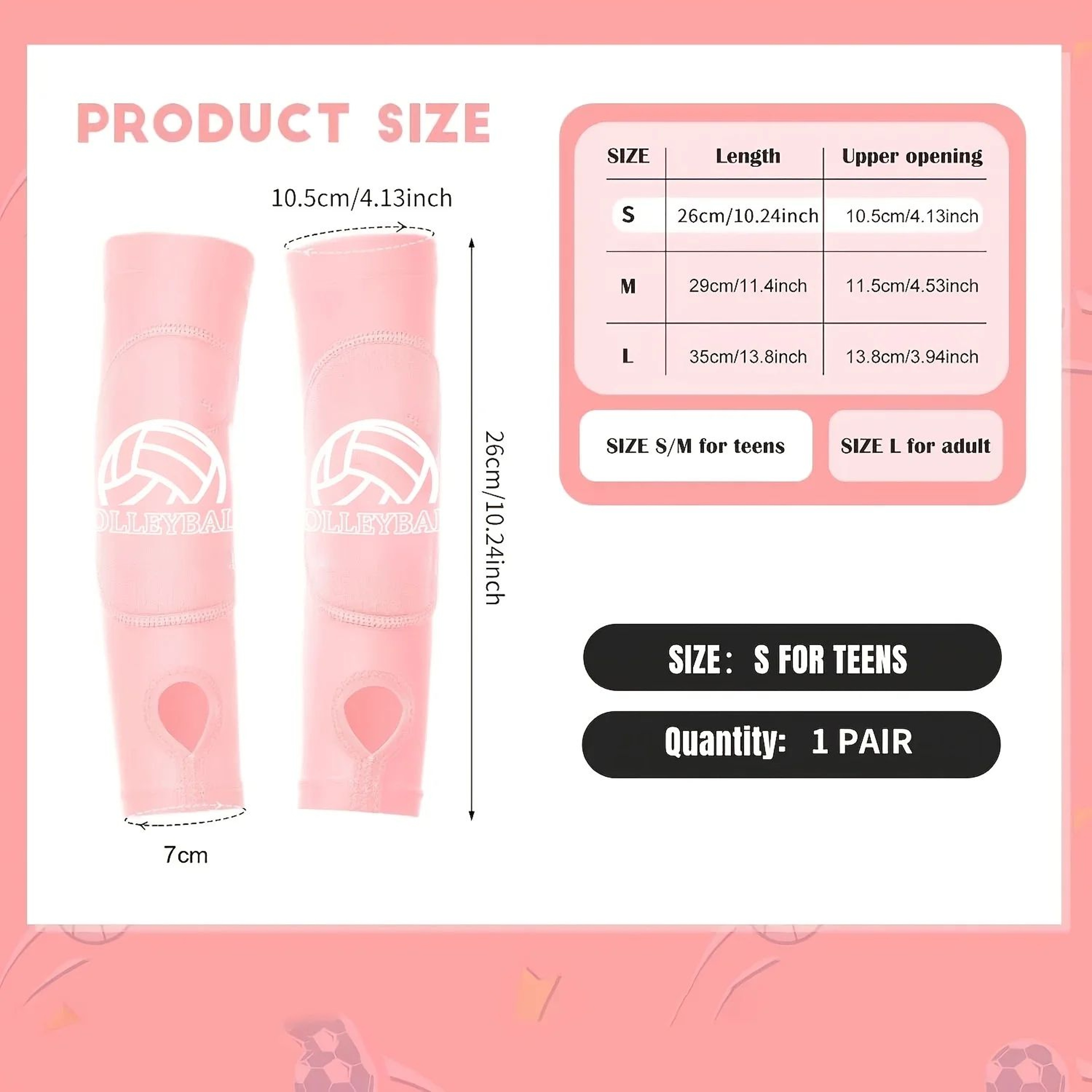 Girls Padded Volleyball Arm Sleeves For Youth With Foam Protection Pair Volleyball Passing Sleeves 4