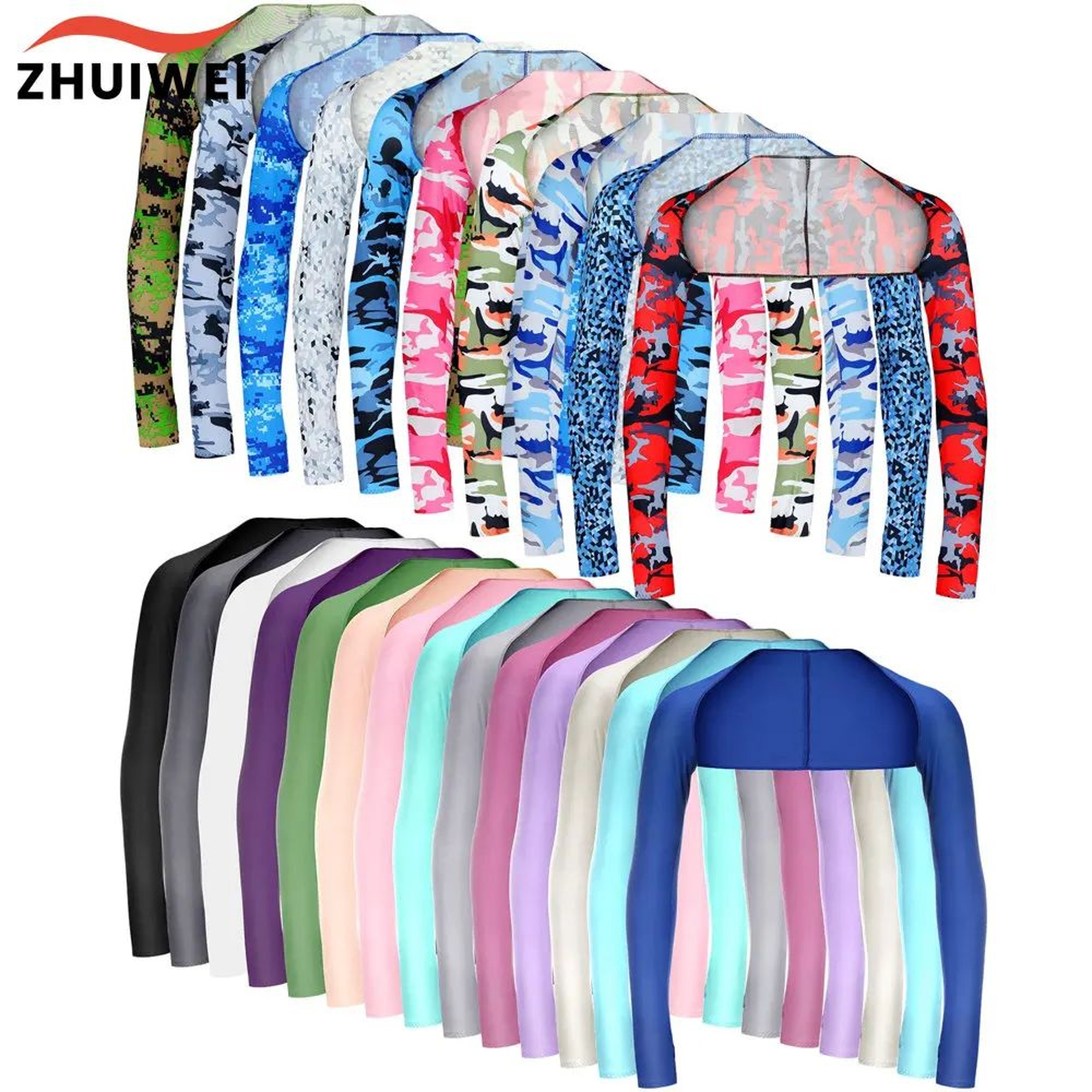 Ice Silk Cooling Arm Sleeves Shawl With UV Protection Sleeves For Women Outdoor Sports 0