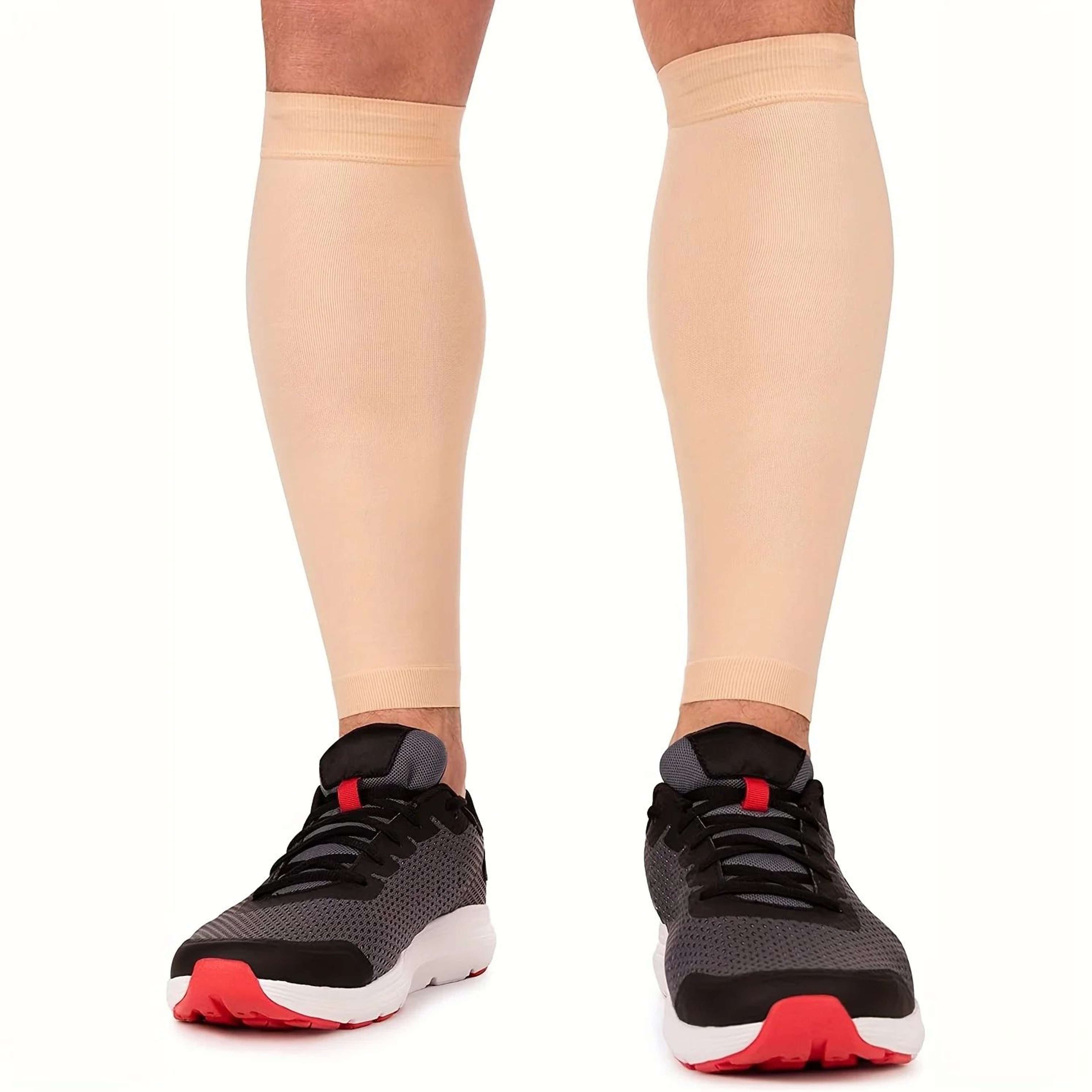 FlexFit Compression Calf Sleeves For Men And Women Elastic Calf Compression Socks 1 Pair 4