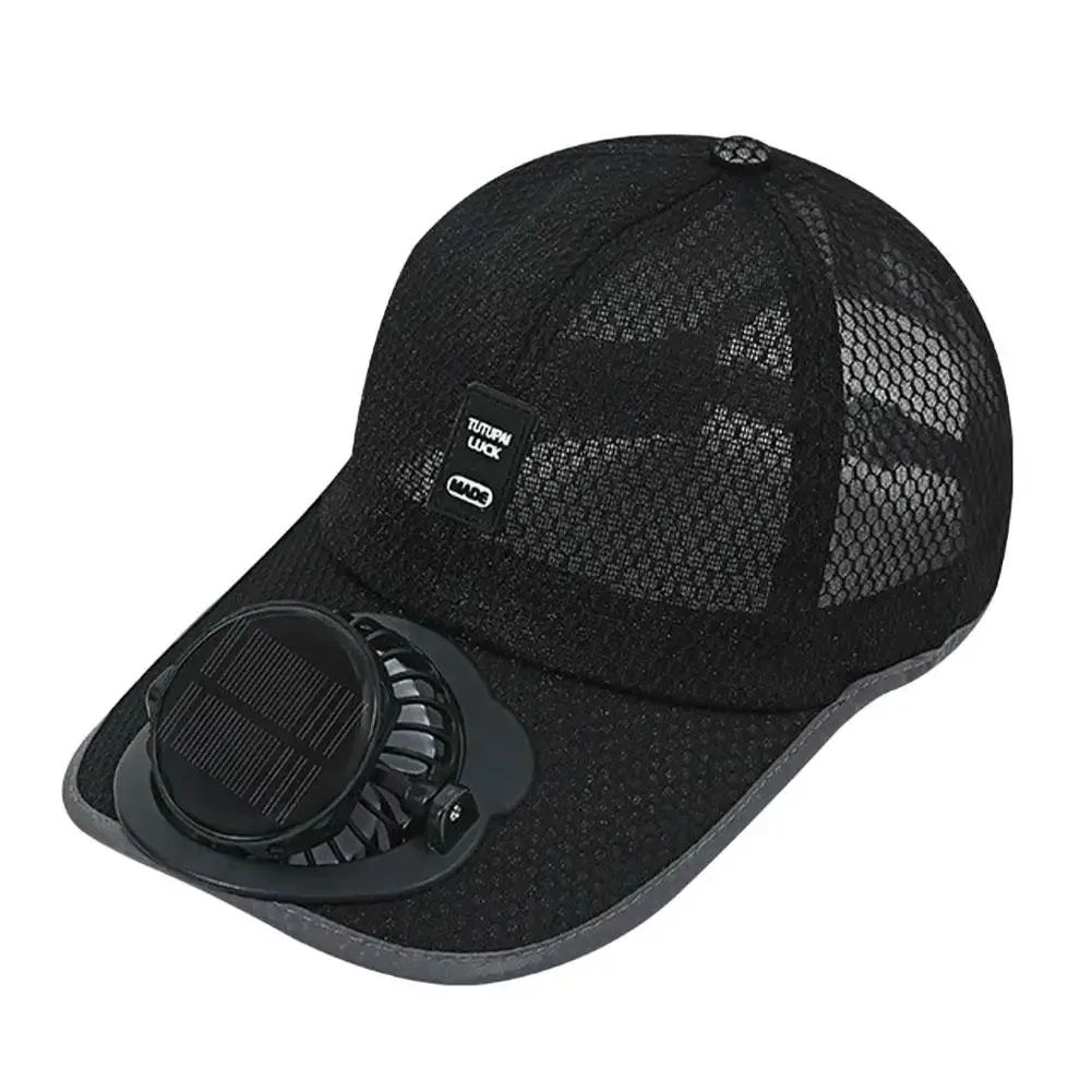 Solar Fan Hat USB Rechargeable Cooling Baseball Cap With Sun Protection 9