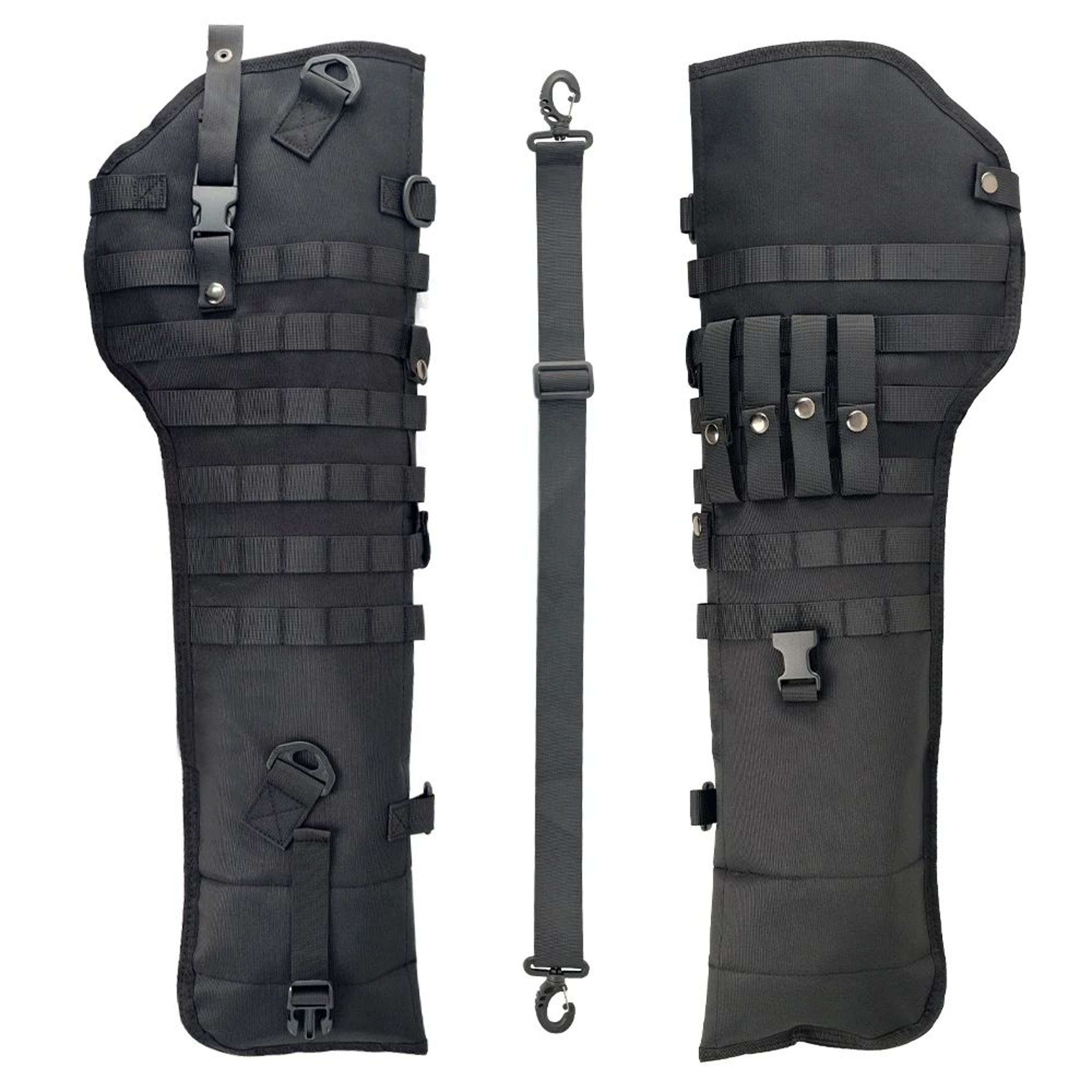 34 Inch Tactical Rifle Scabbard MOLLE Shoulder Carry Case For Hunting And Airsoft 8