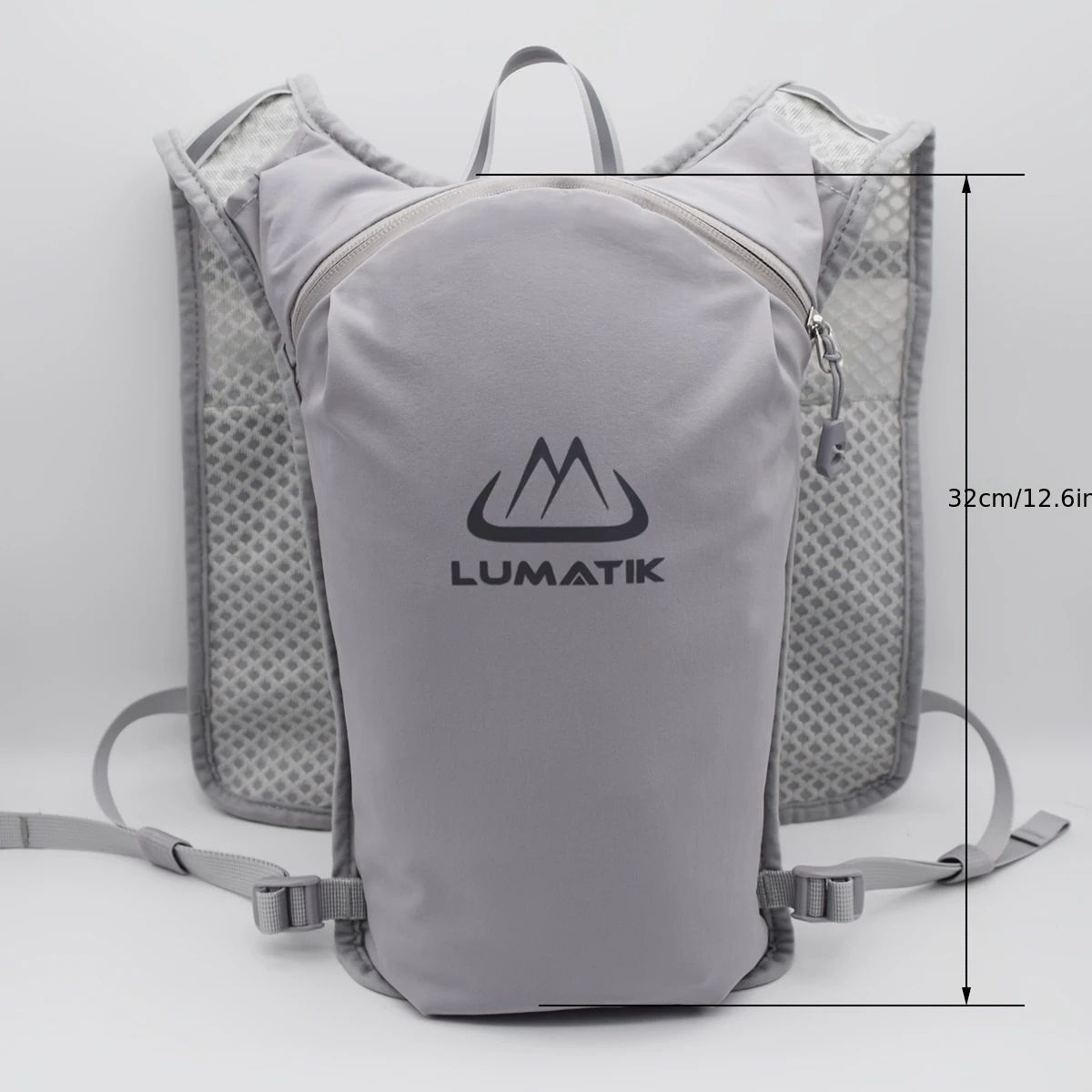 LUMATIK Ultralight Hydration Backpack for Trail Running Hiking and Cycling – view 7
