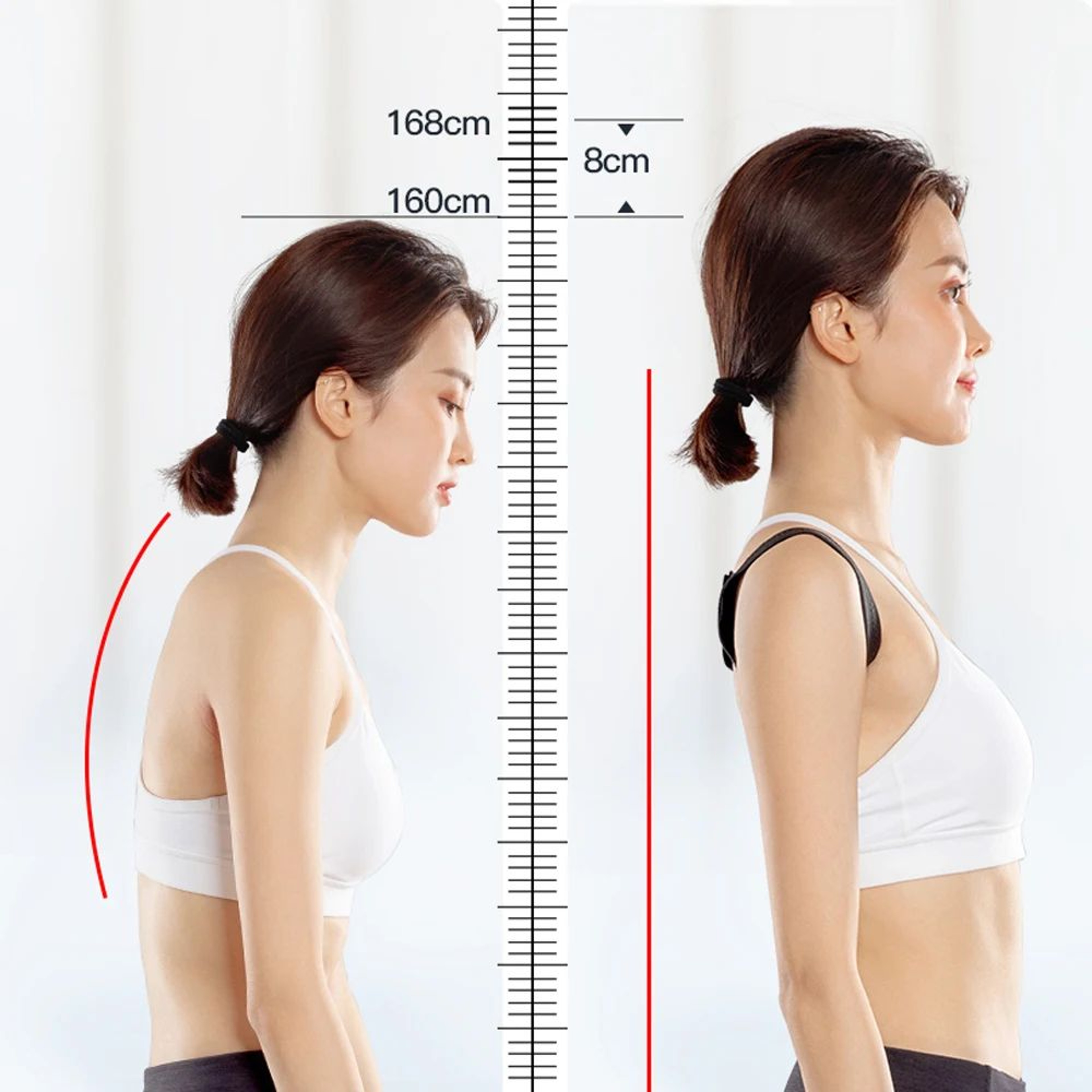 AlignEase Posture Corrector Back Brace With Back Support Belt For Men Women And Kids 3