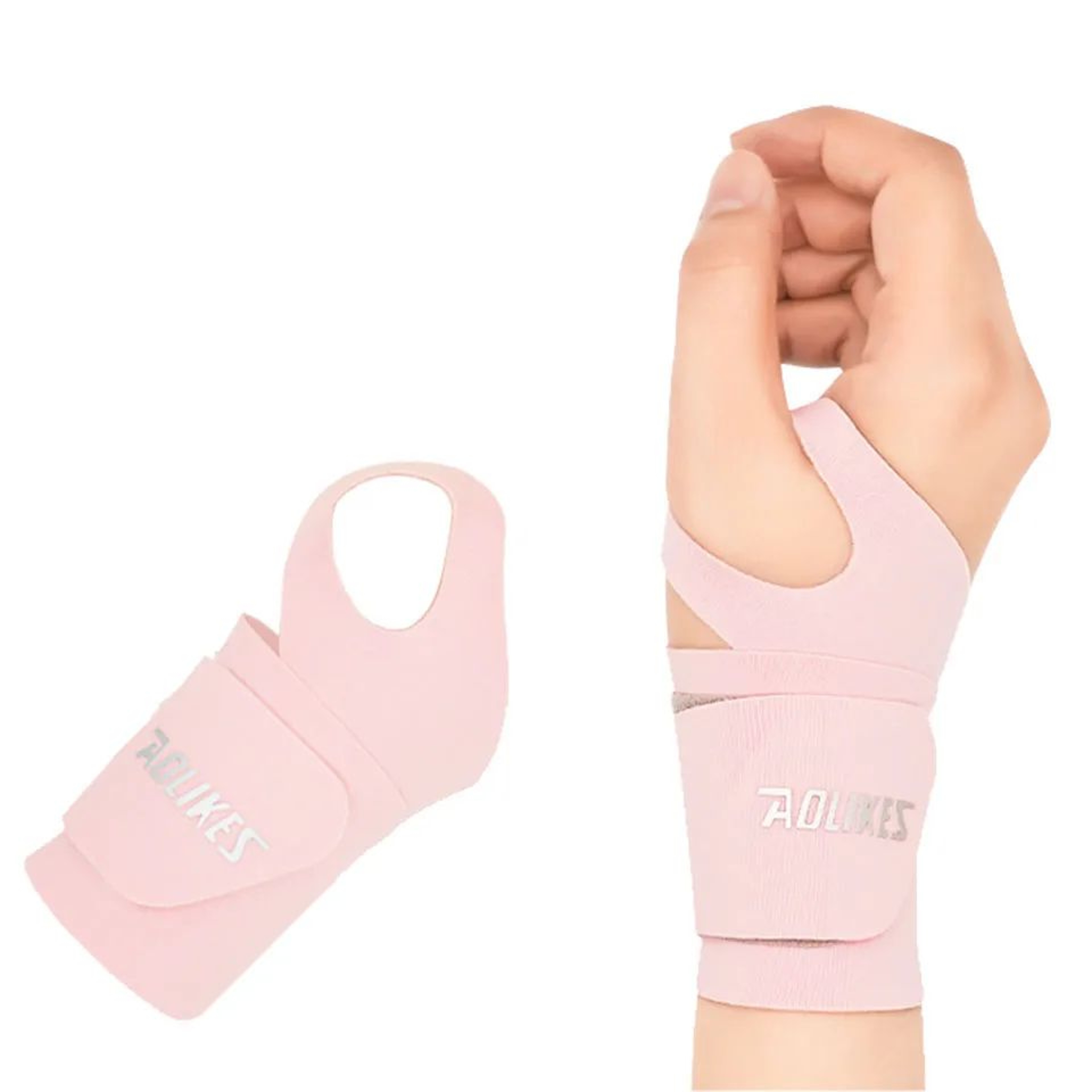 AOLIKES Ultra Thin Wrist Brace Adjustable Wrist Support Wrap 7