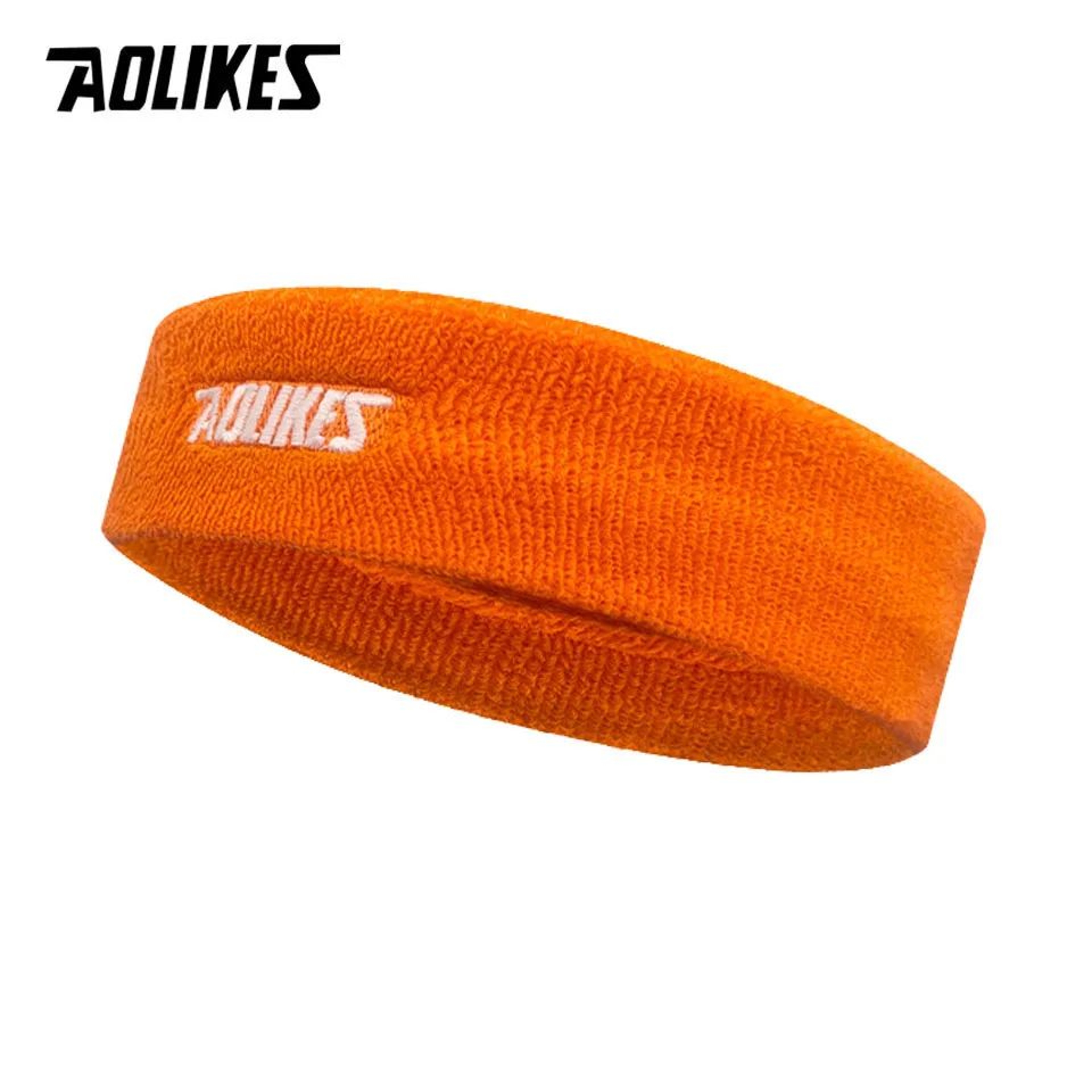 AOLIKES Sports Headband Cotton Sweat Headband For Running Yoga Tennis Gym 8