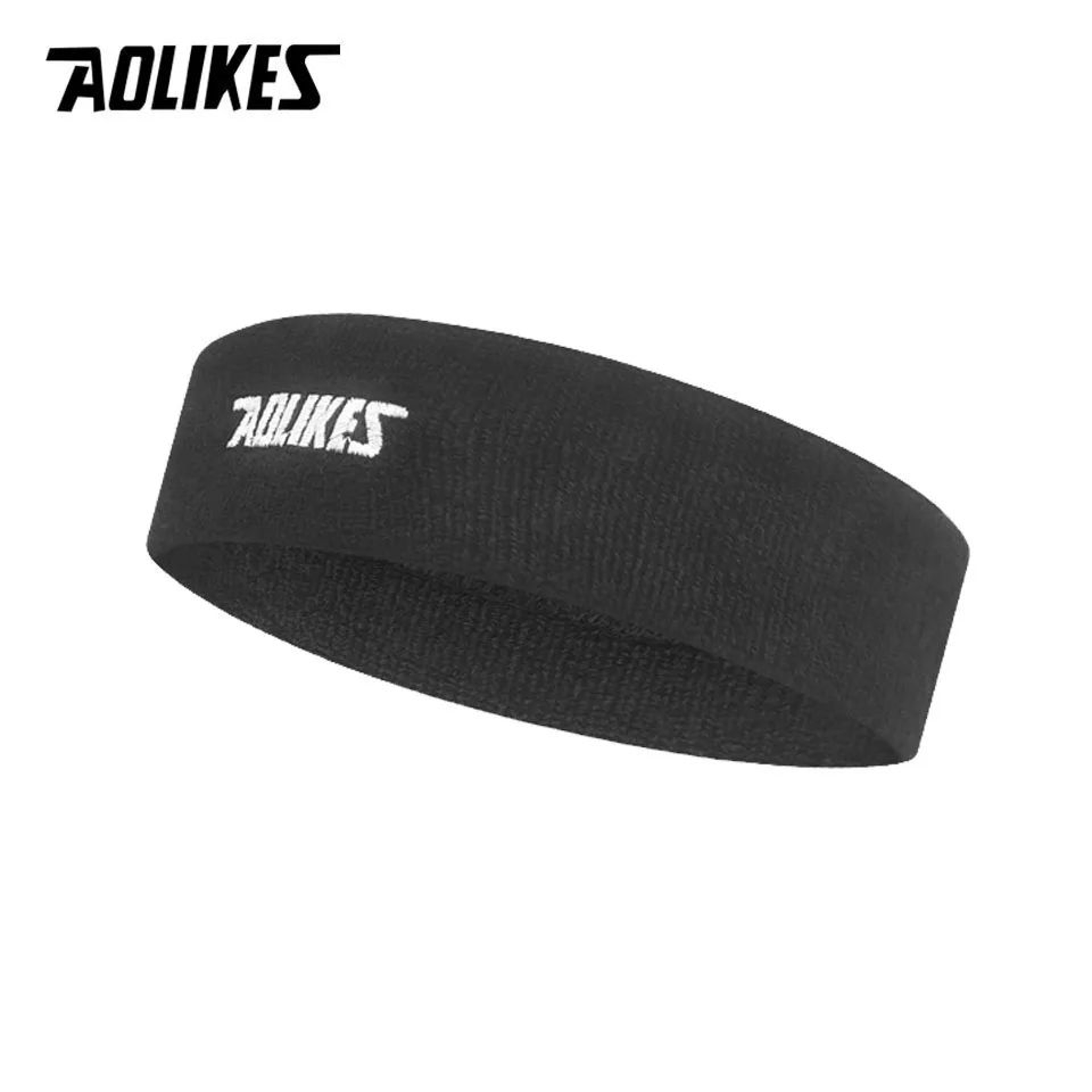 AOLIKES Sports Headband Cotton Sweat Headband For Running Yoga Tennis Gym 9