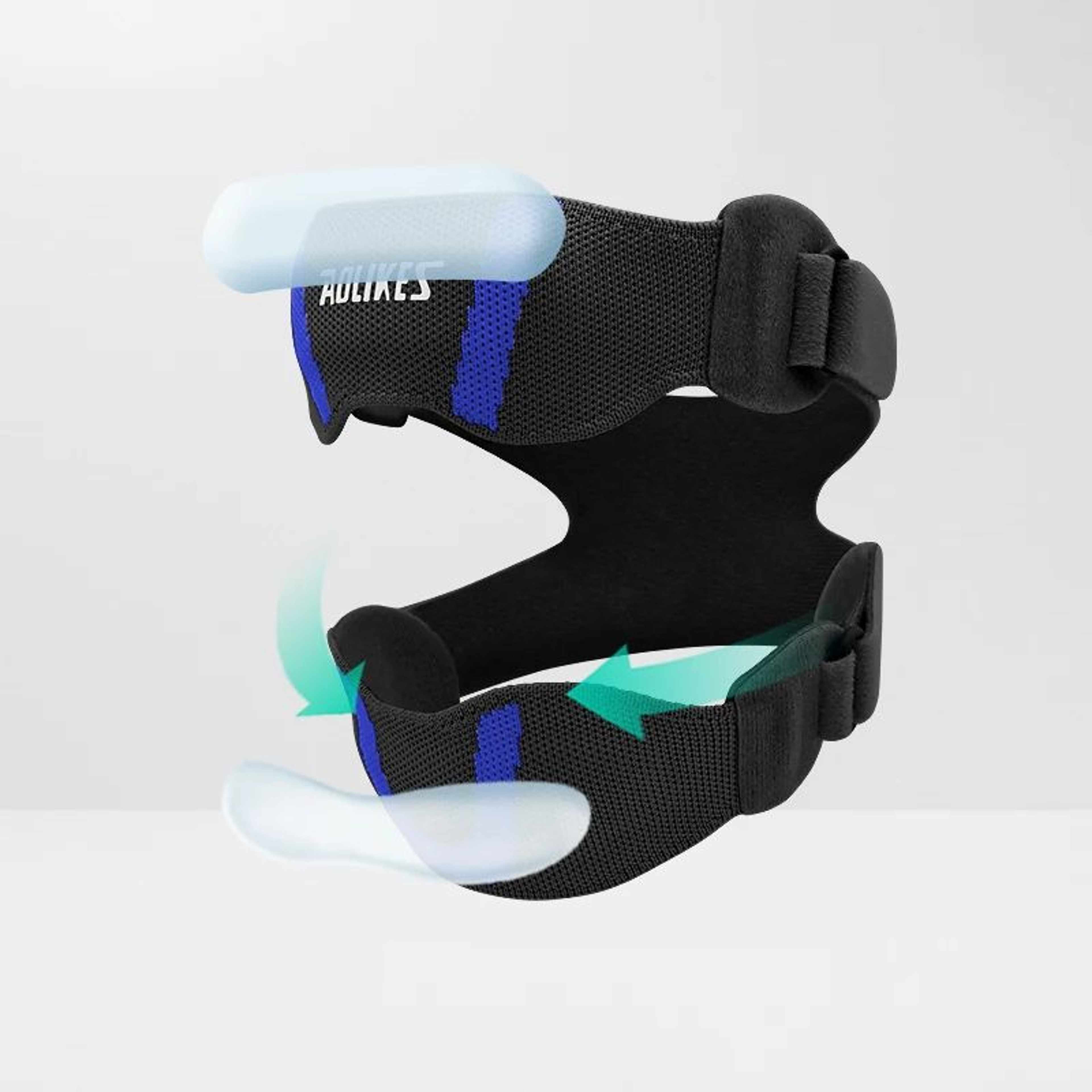 AOLIKES Patella Knee Strap Adjustable Knee Support With Ergonomic Silicone Pad For Tendon Stability 10