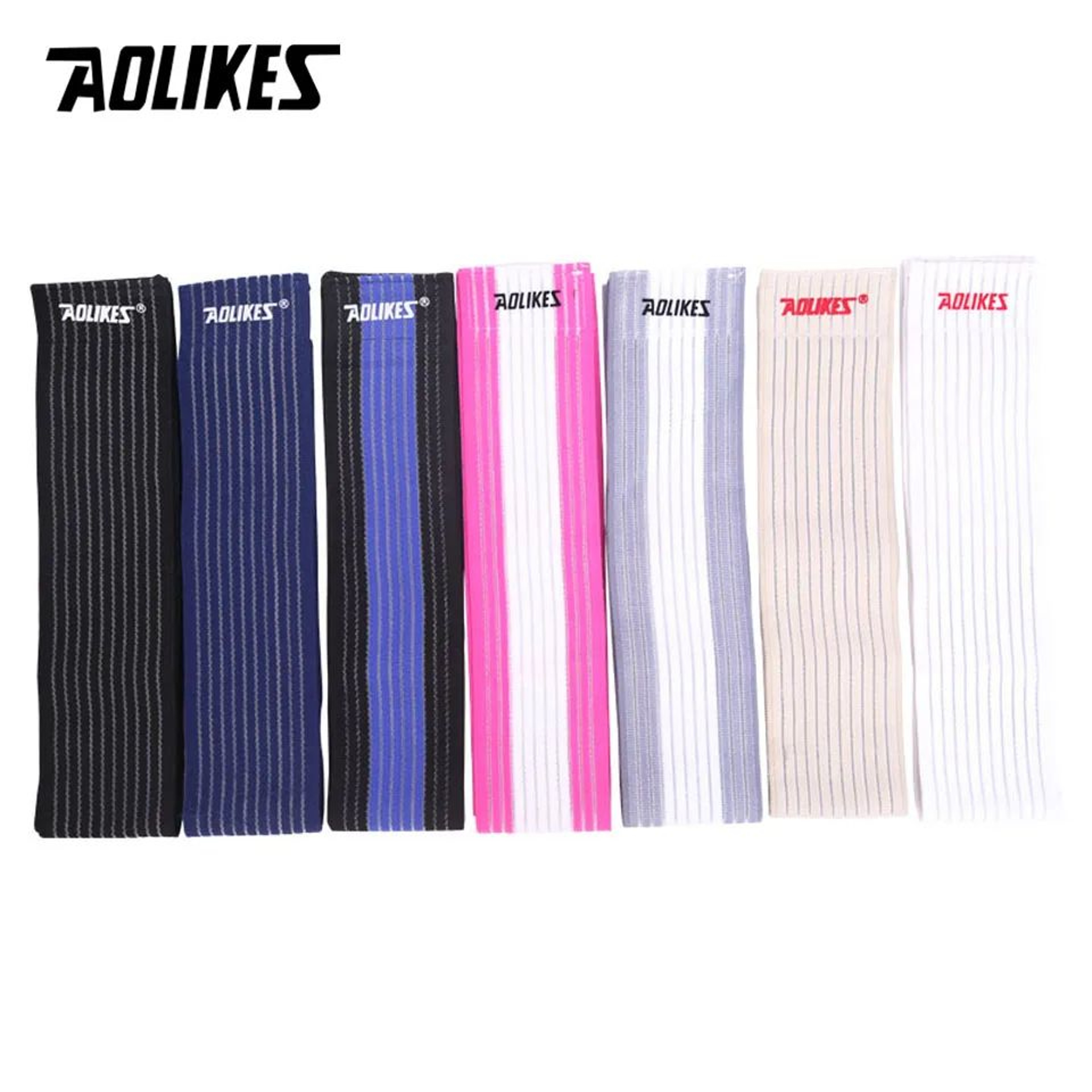 AOLIKES Elastic Ankle Support Wrap Compression Ankle Brace For Sports Gym And Recovery 3