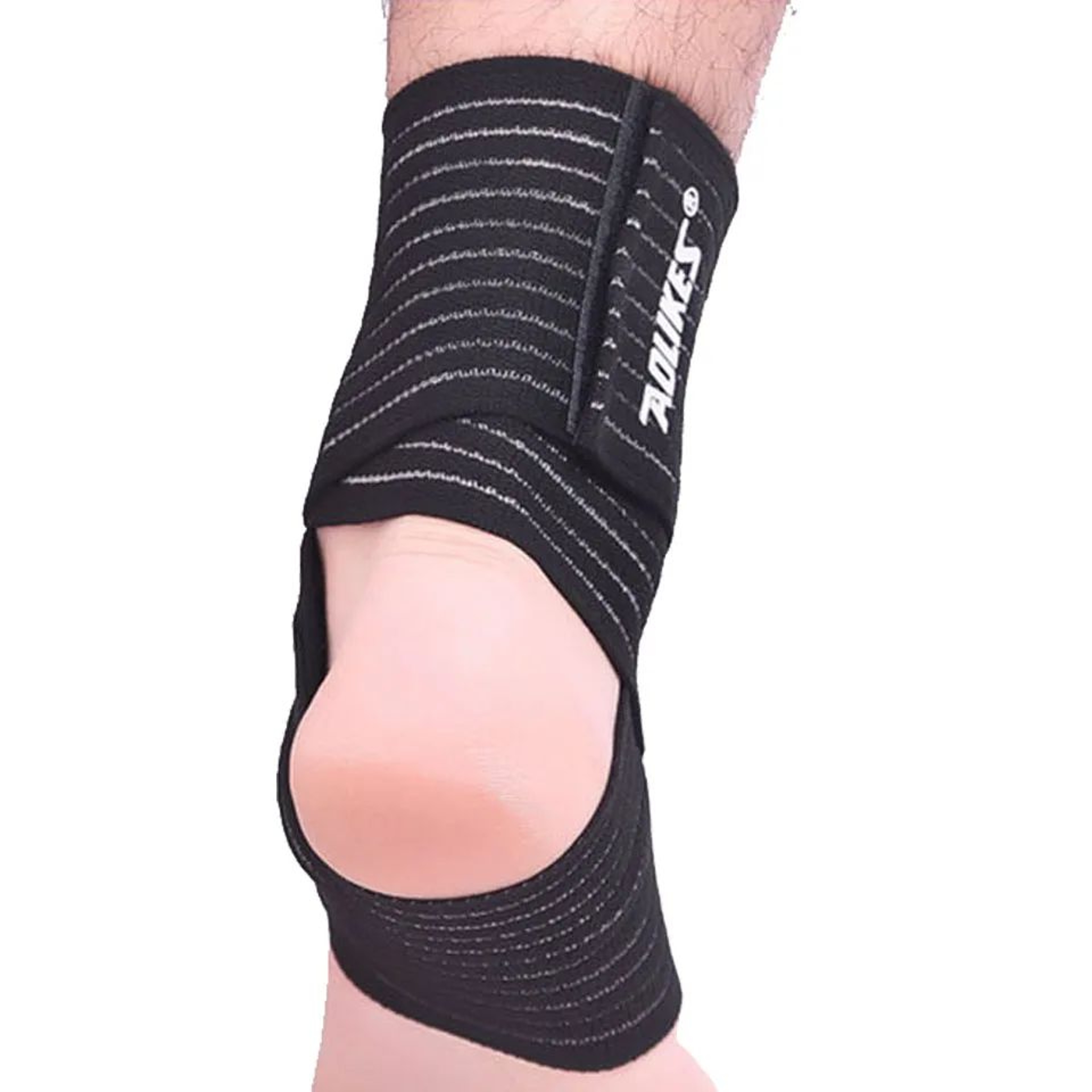 AOLIKES Elastic Ankle Support Wrap Compression Ankle Brace For Sports Gym And Recovery 4