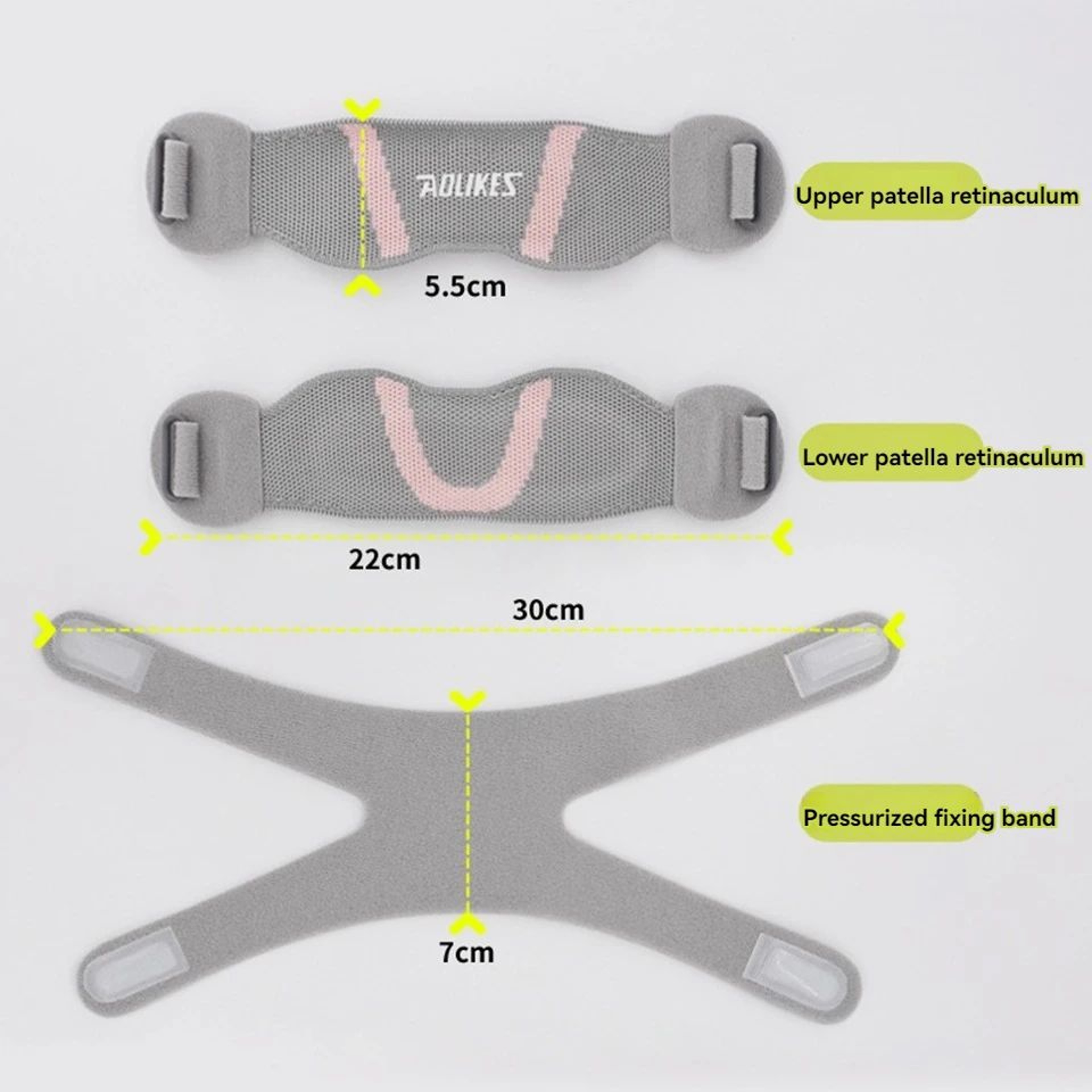 Patella Knee Strap Knee Brace For Knee Pain Adjustable Patellar Tendon Support For Sports 2