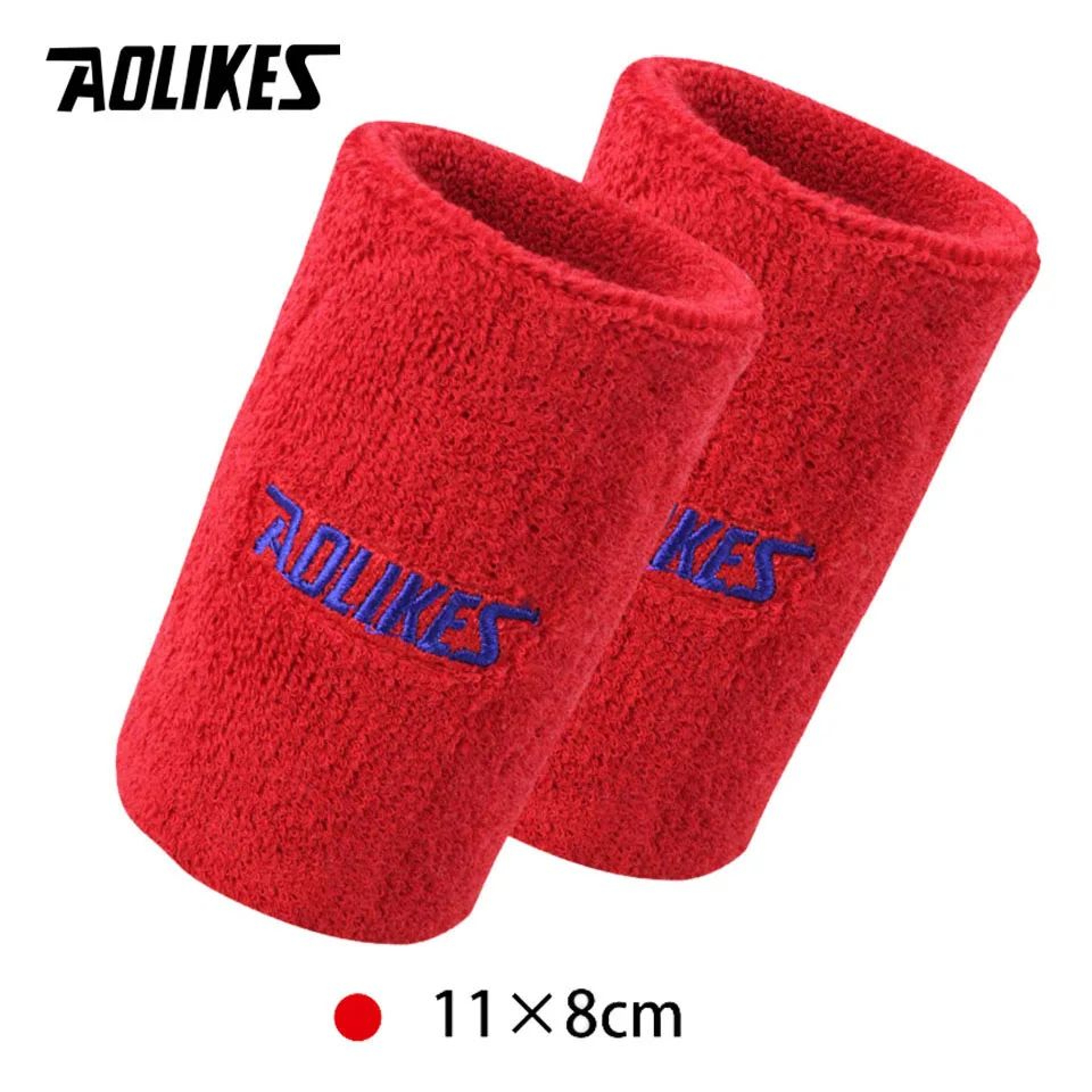 AOLIKES Sports Wrist Sweatband Tennis Wristband For Gym Running And Training 20