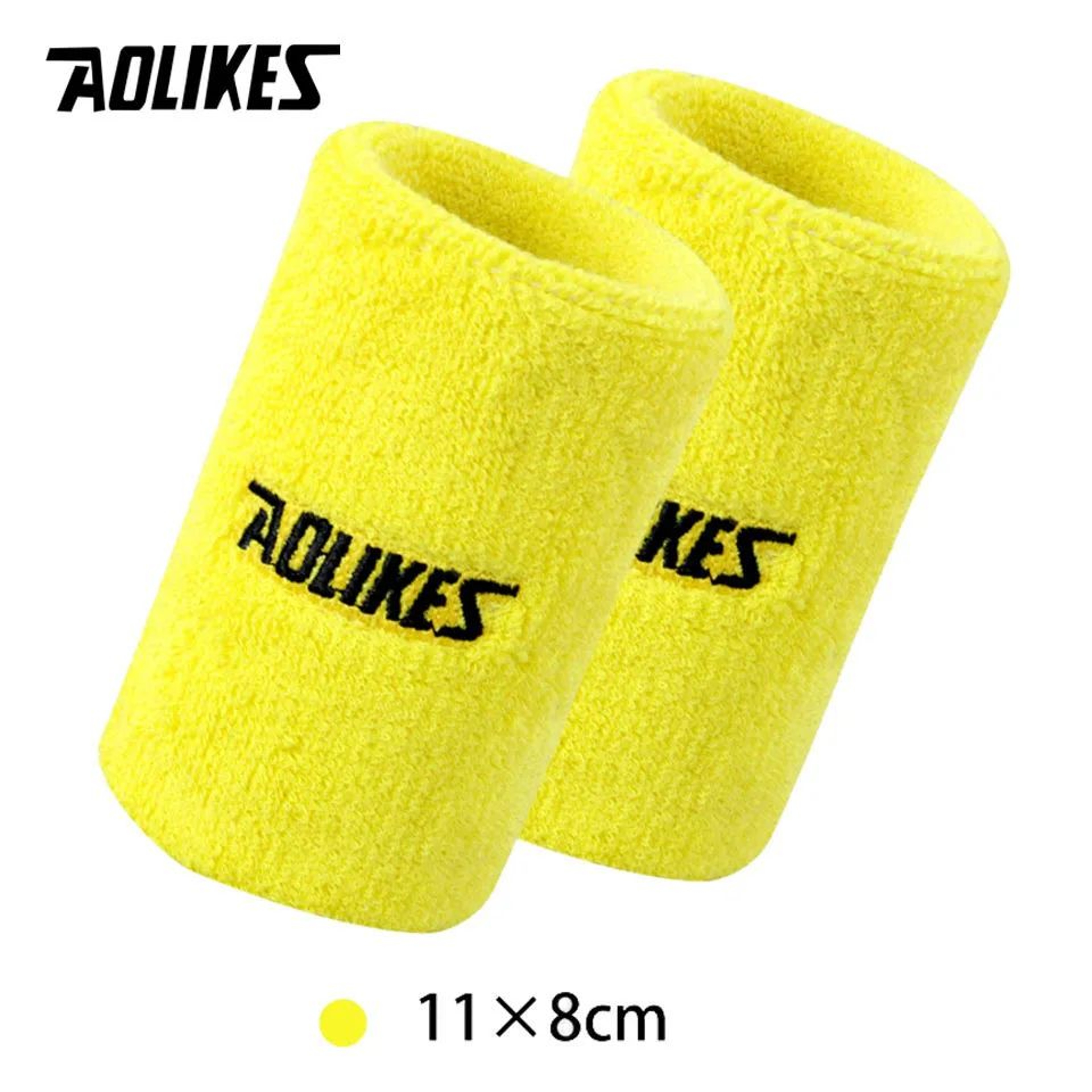 AOLIKES Sports Wrist Sweatband Tennis Wristband For Gym Running And Training 21