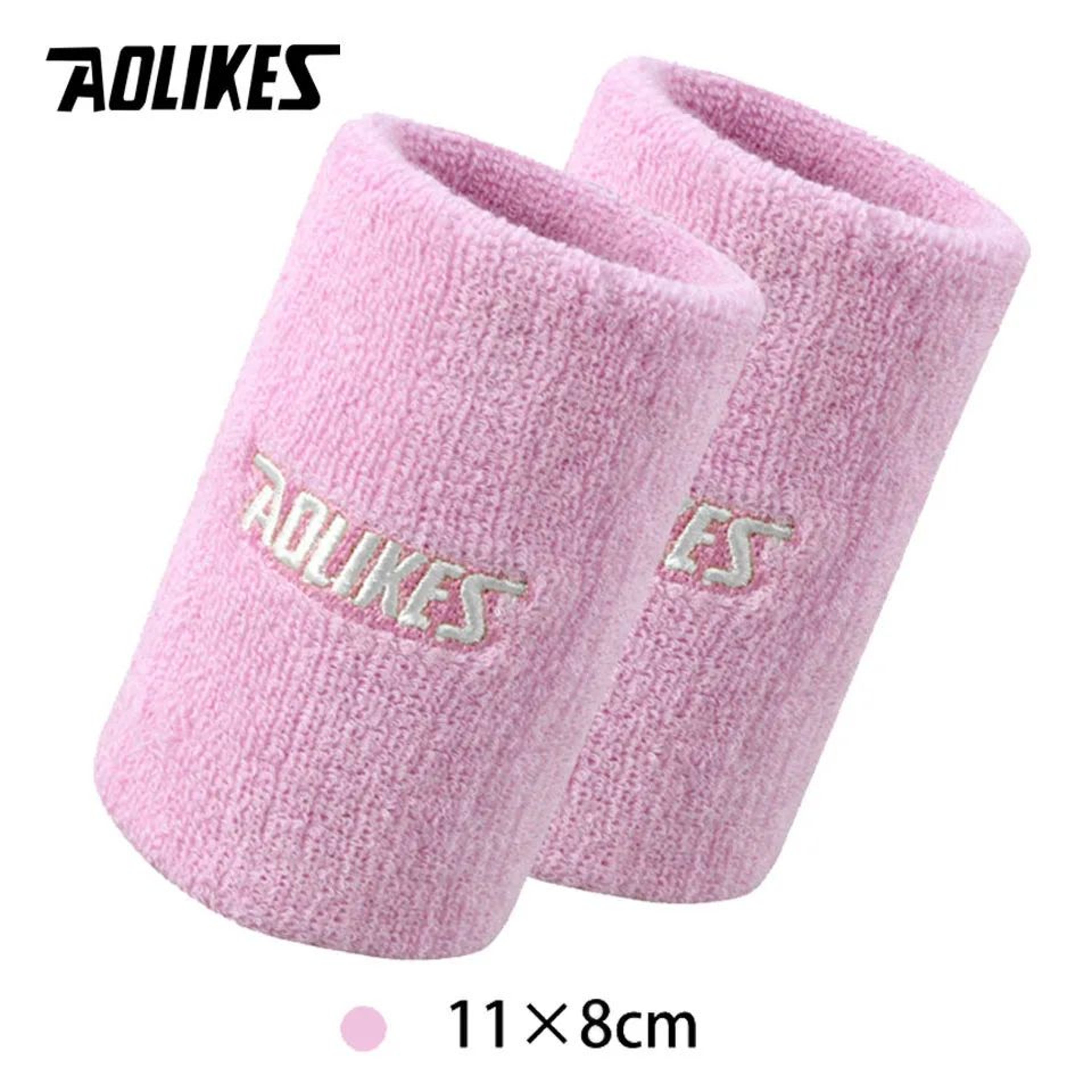 AOLIKES Sports Wrist Sweatband Tennis Wristband For Gym Running And Training 27