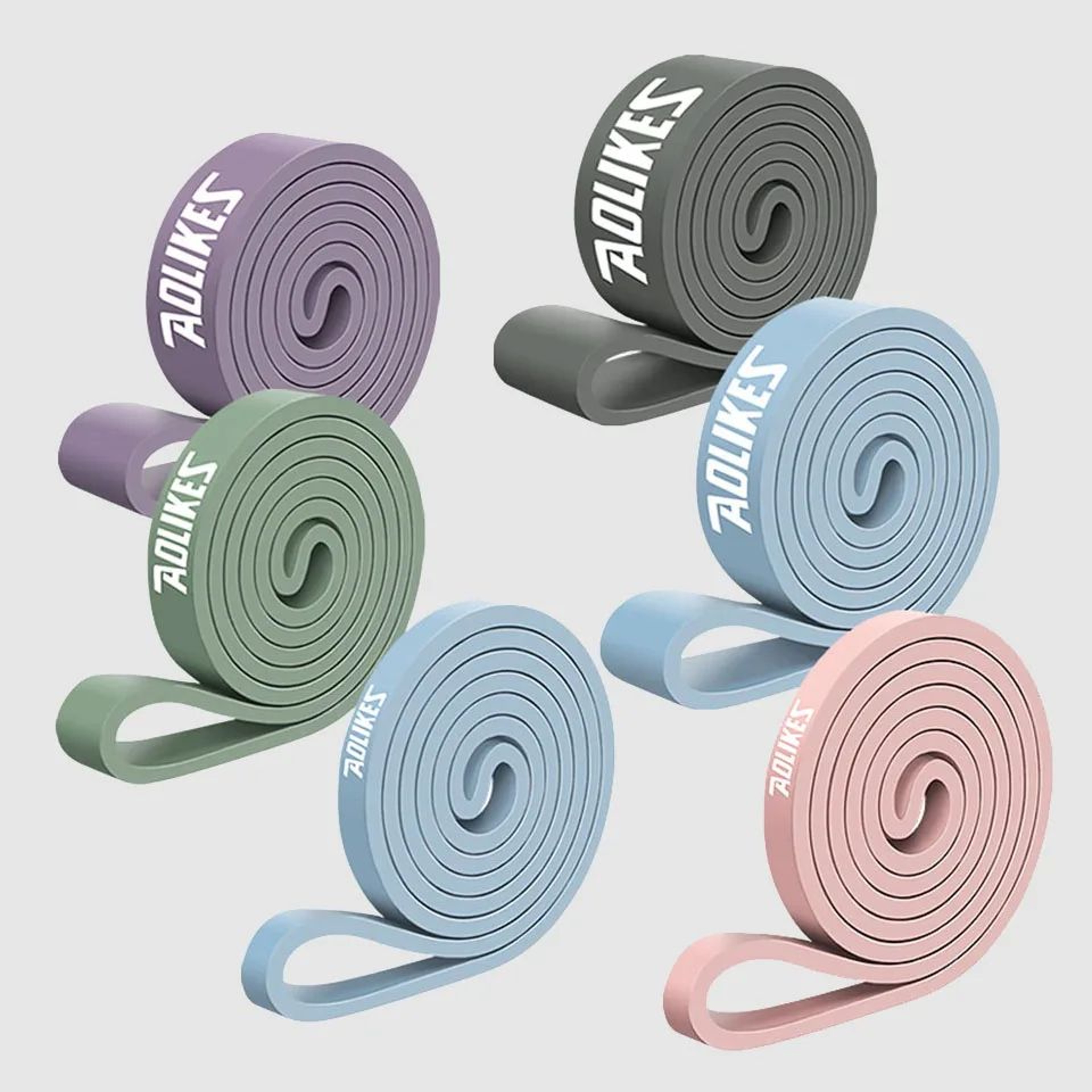 AOLIKES Pull Up Resistance Bands For Strength Training And Pull Up Assist Bands Workout 4