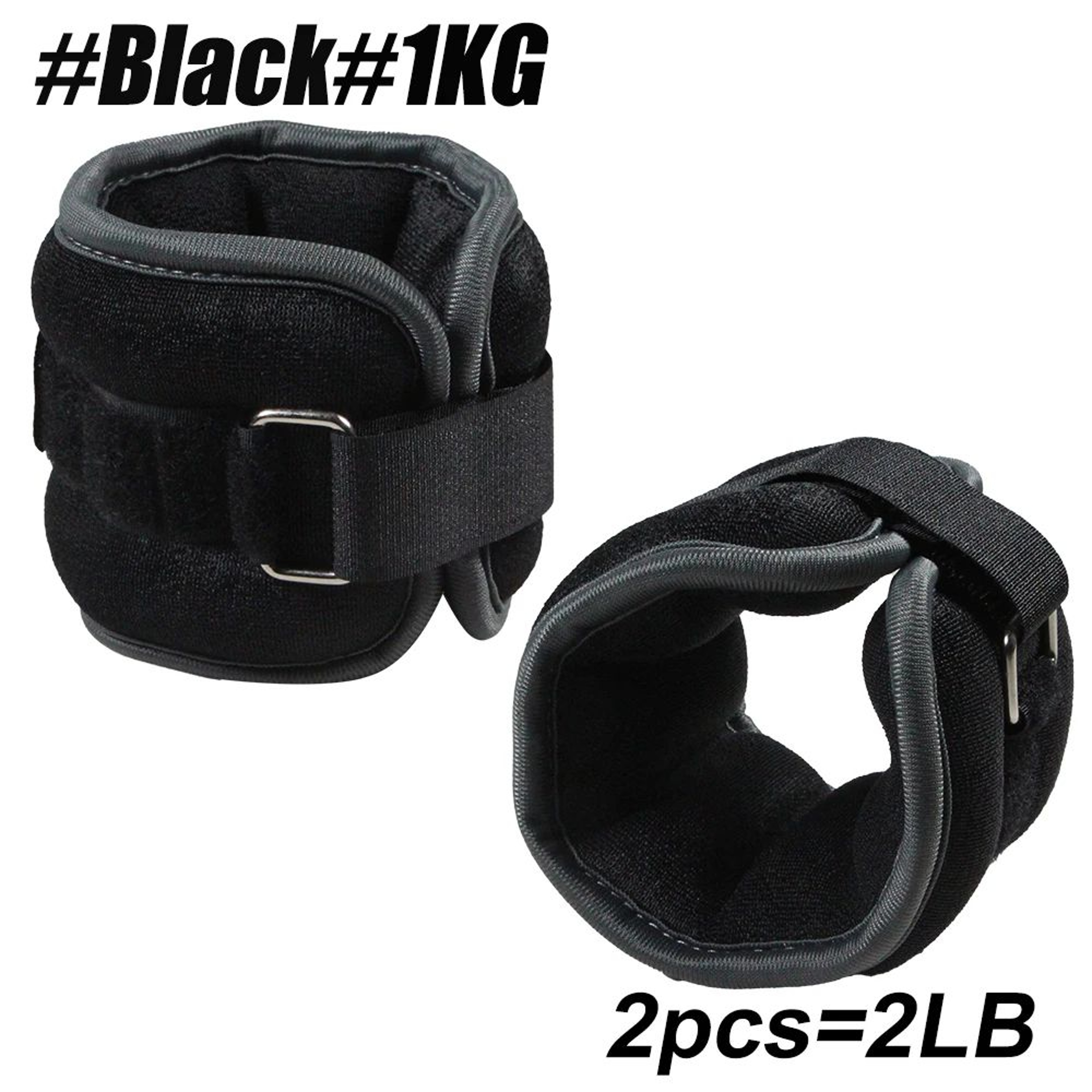 Adjustable Ankle Weights And Wrist Weights Pair For Strength Training Running Yoga Fitness 9