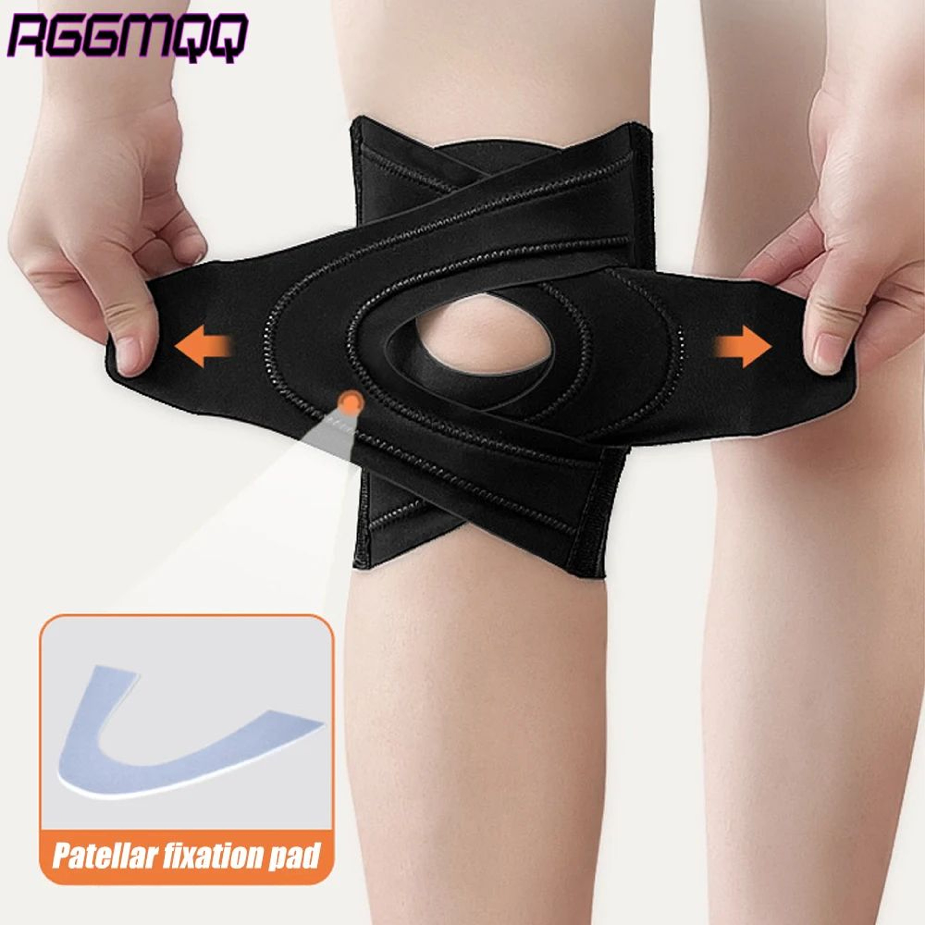 FlexGuard Knee Brace With Dual Side Stabilizers And Adjustable Compression Straps 0