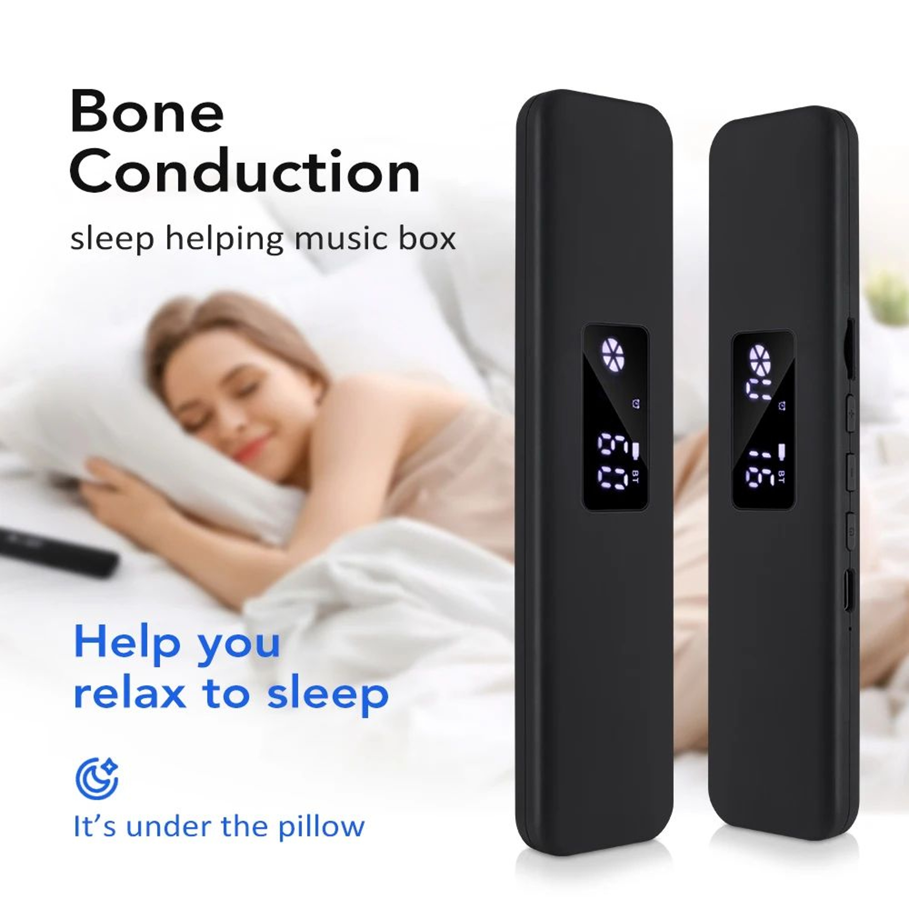 DreamWave Bone Conduction Sleep Speaker With White Noise Machine And Bluetooth Timer 0