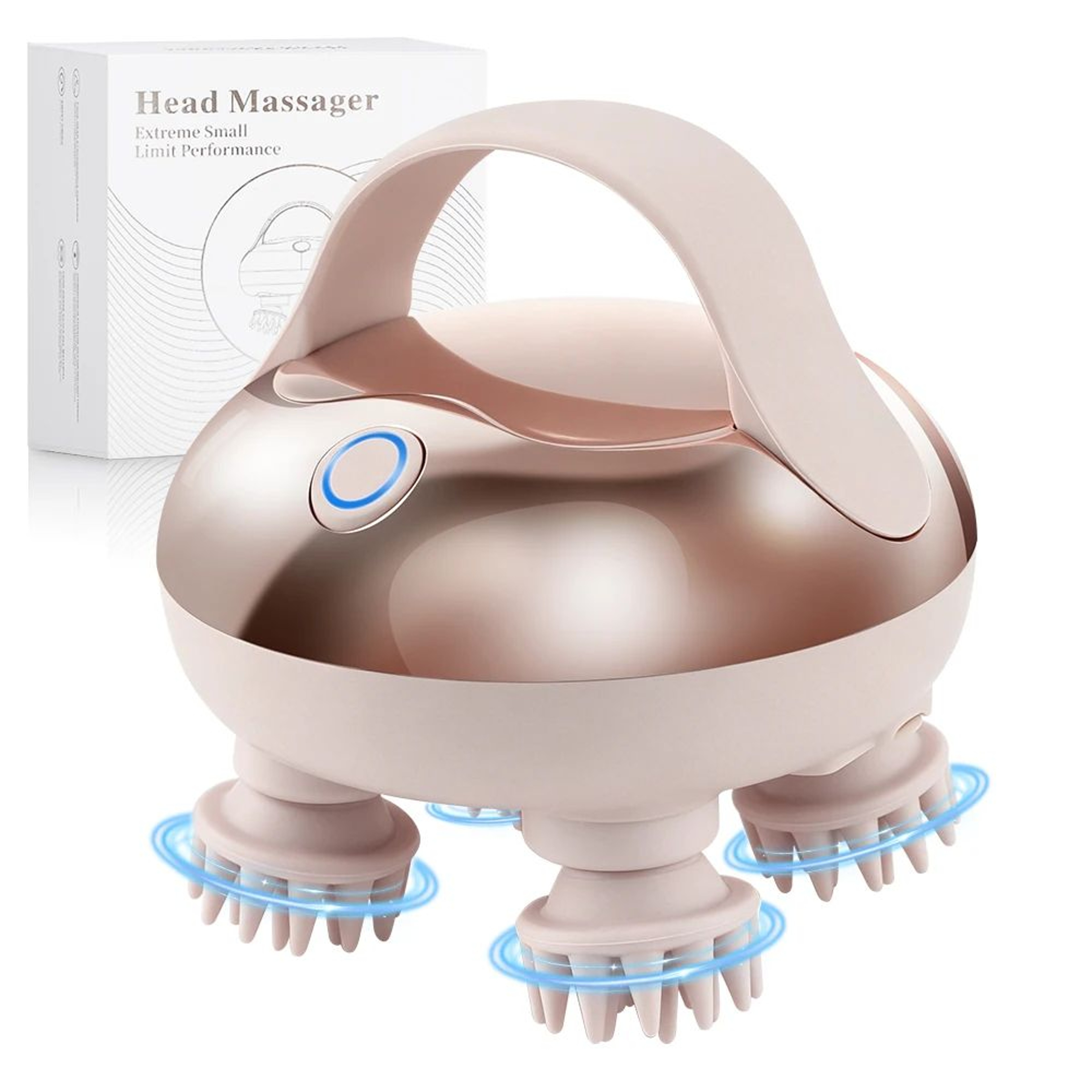 RelaxPulse Electric Scalp Massager For Hair Growth And Deep Stress Relief 6