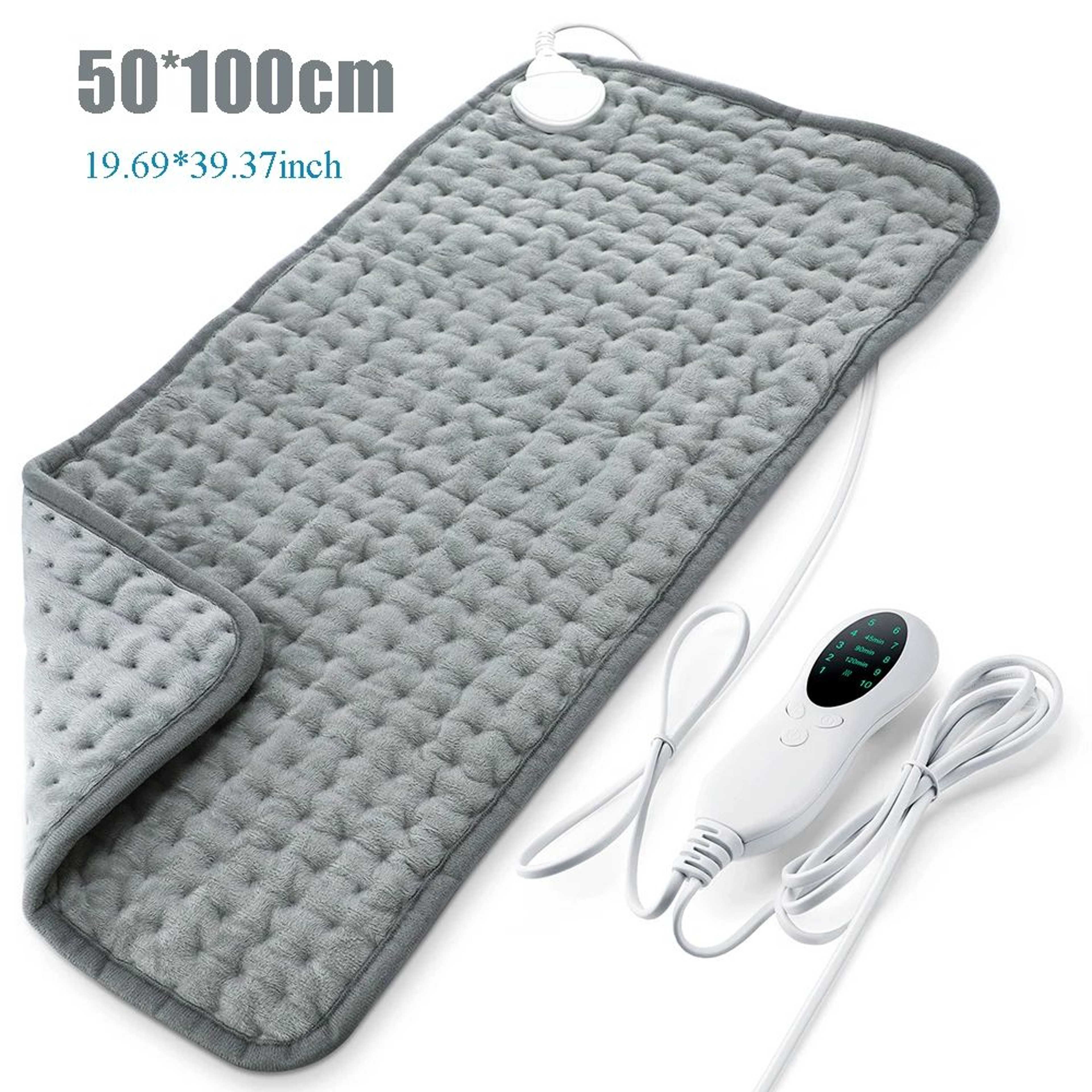 Electric Heating Pad Blanket For Neck Back And Full Body Warmth Washable Heated Blanket 110V 220V 0