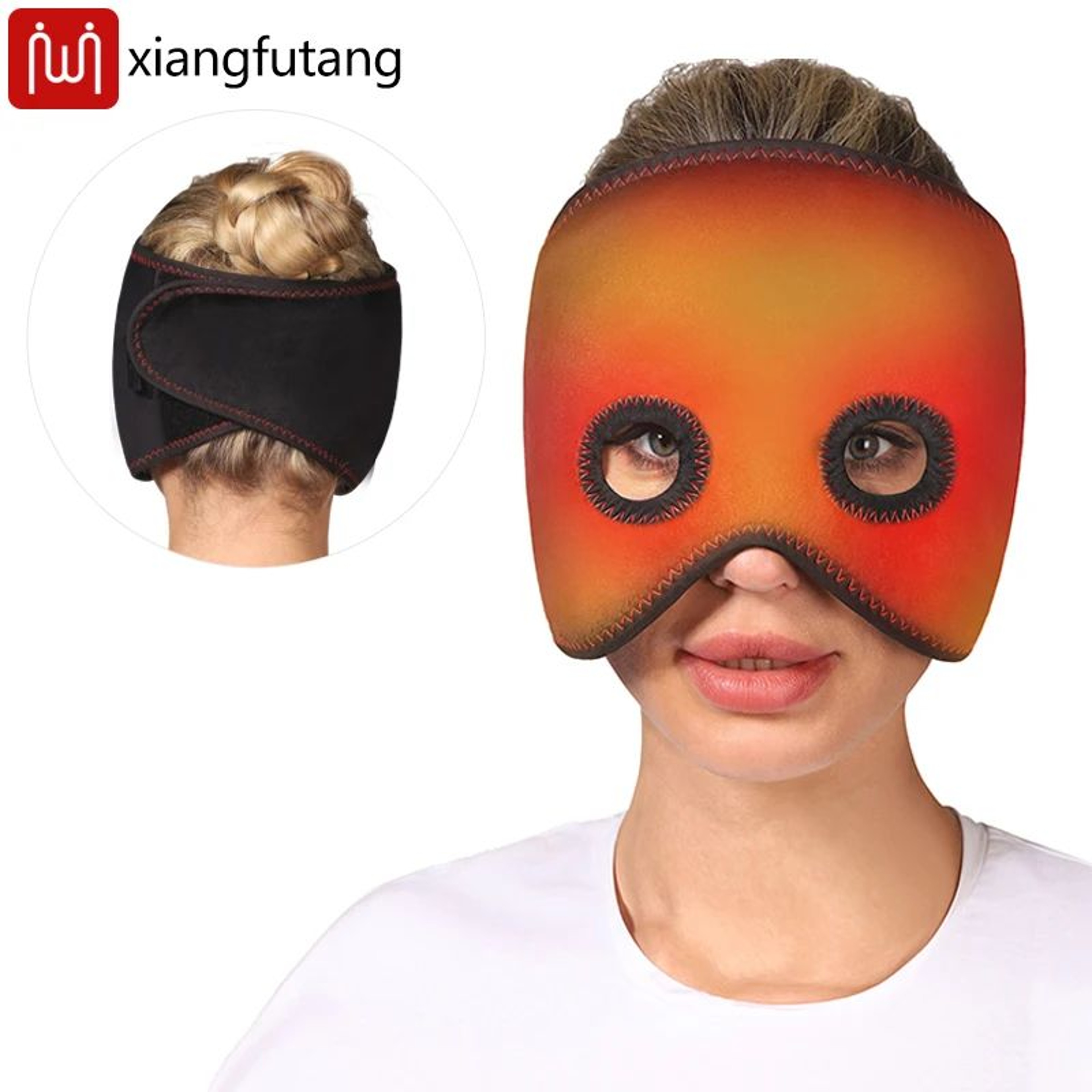 ThermaFace Heated Face Mask Facial Heating Pad With 3 Heat Levels 0
