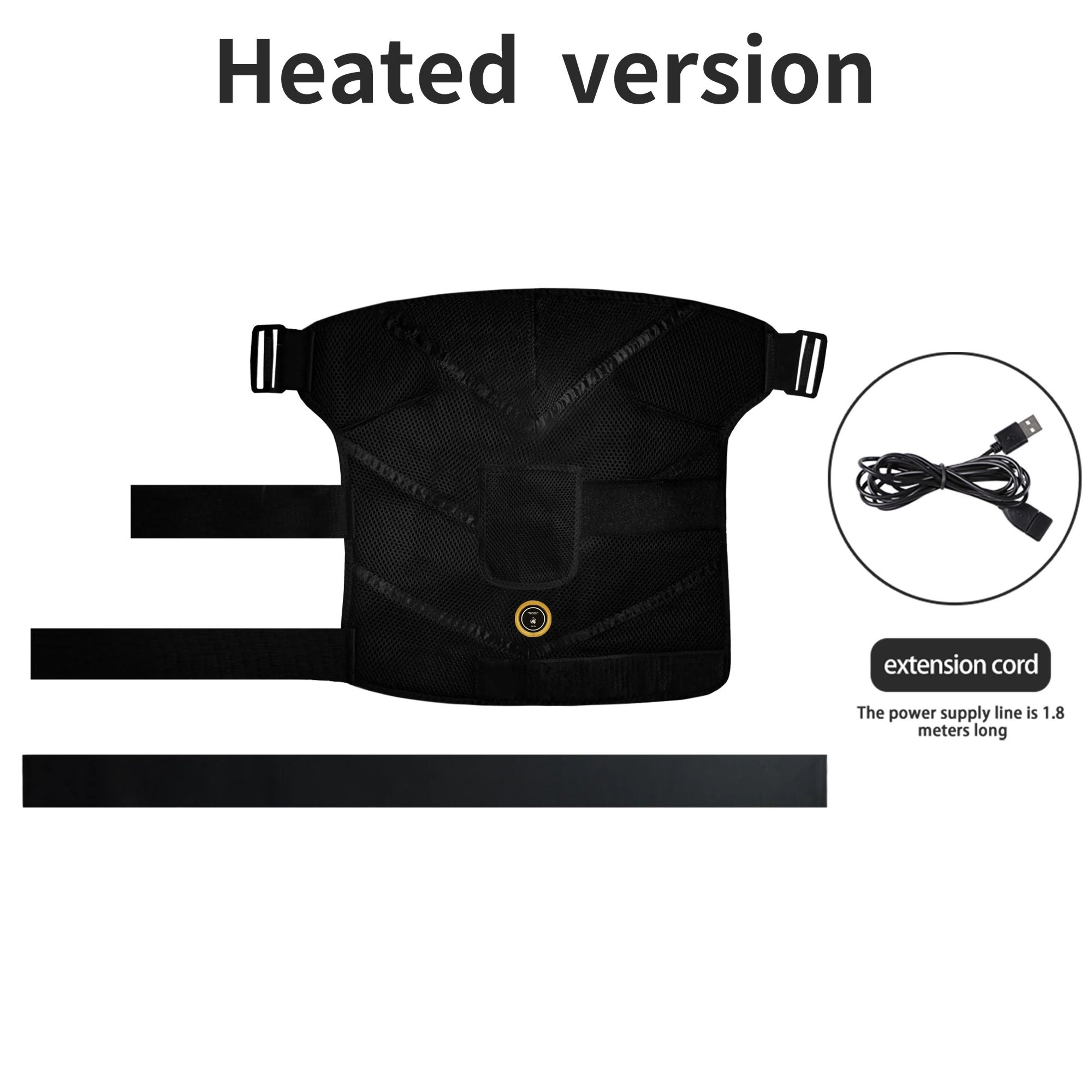 ThermaRelief Heated Shoulder Brace With Massage And 3 Heat Settings 6