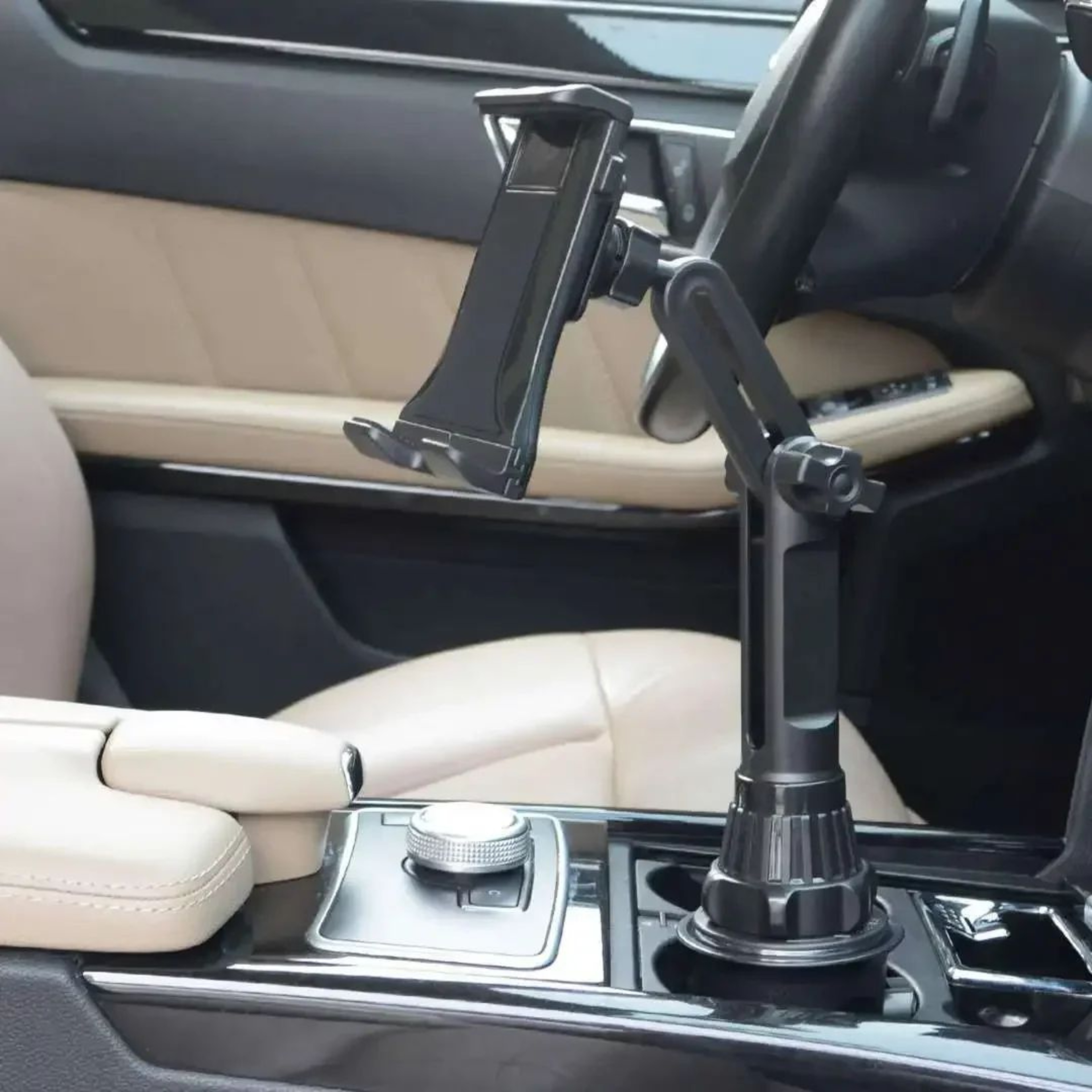 360 Adjustable Car Tablet Holder Cup Mount For IPad And Smartphones 1