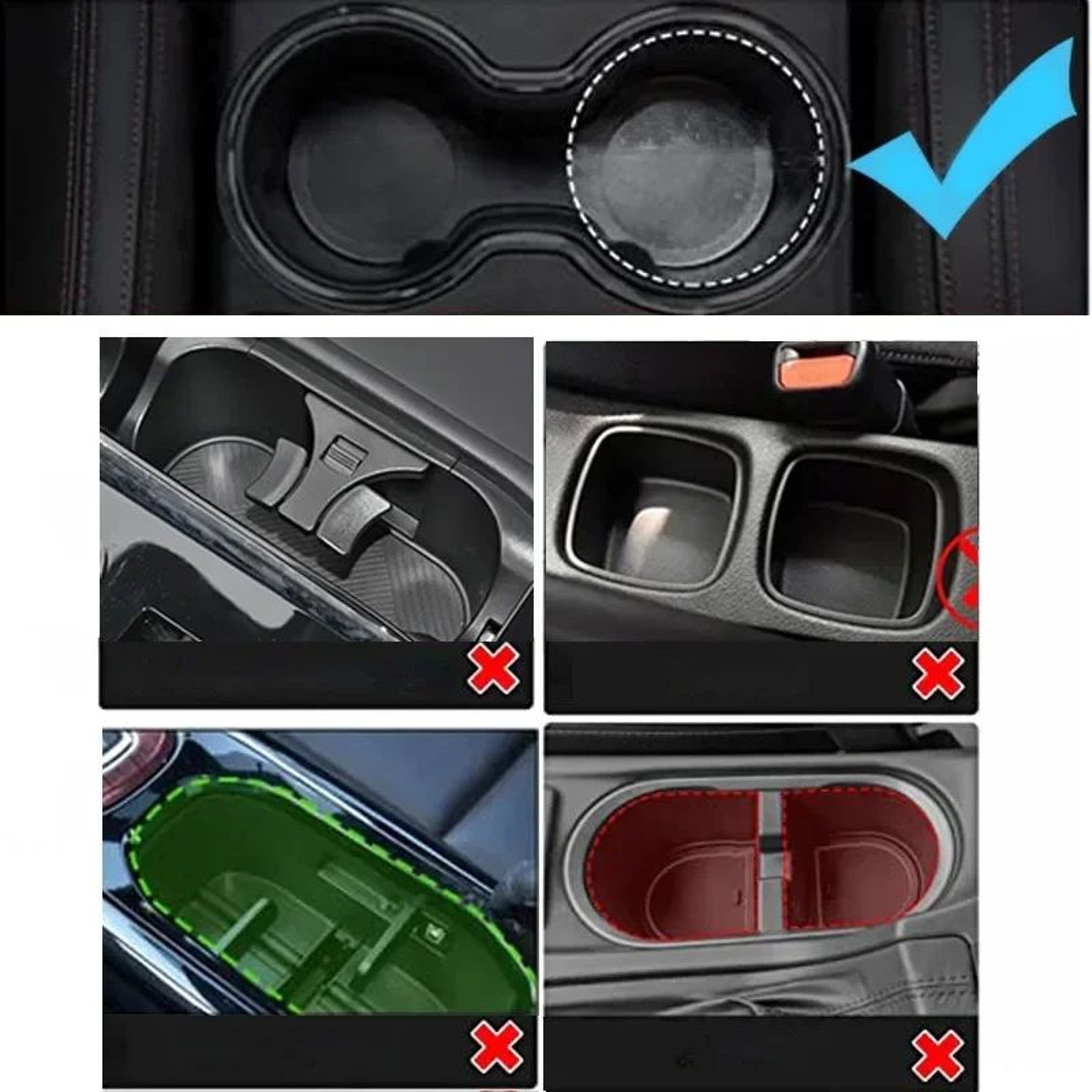 360 Adjustable Car Tablet Holder Cup Mount For IPad And Smartphones 5