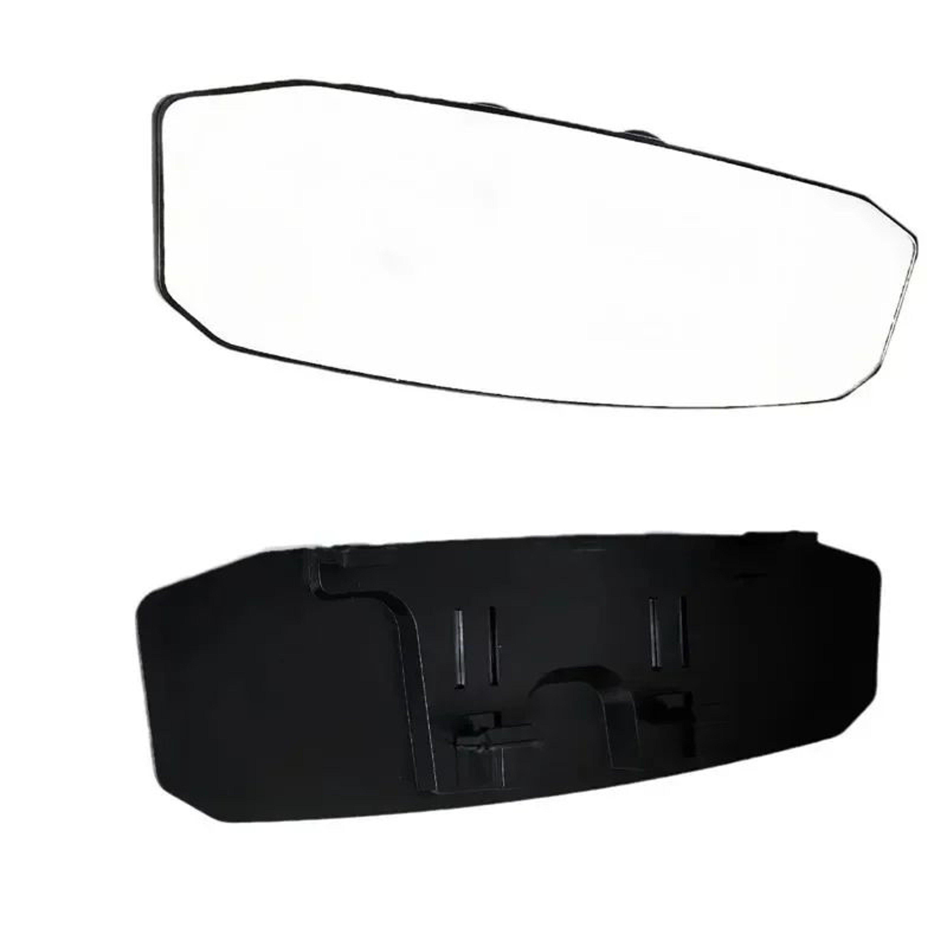 Panoramic Wide Angle Rear View Mirror Anti Glare Universal Clip On Car Interior Mirror 3