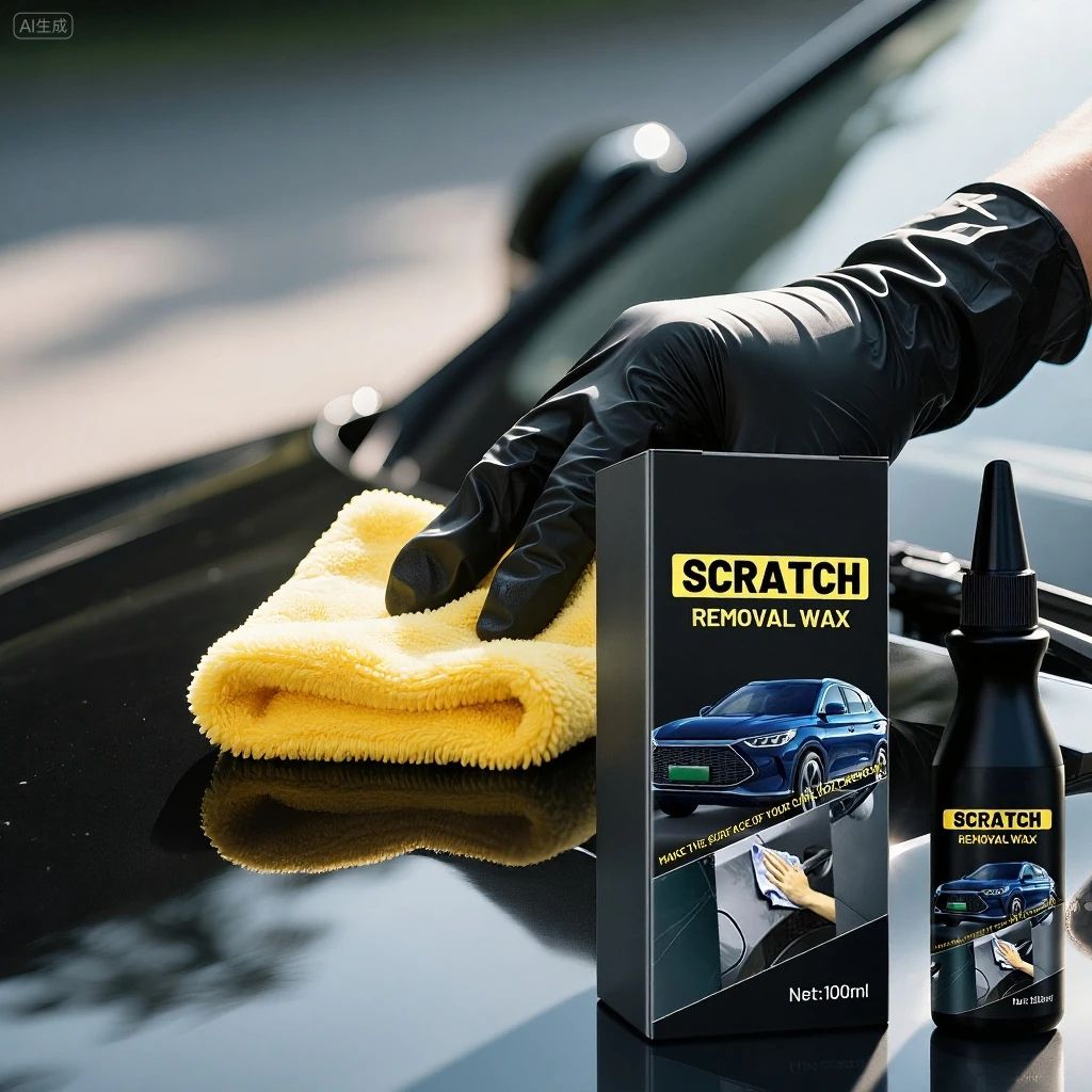 Car Scratch Remover Paint Restorer Scratch Repair Compound For Glossy Finish 0