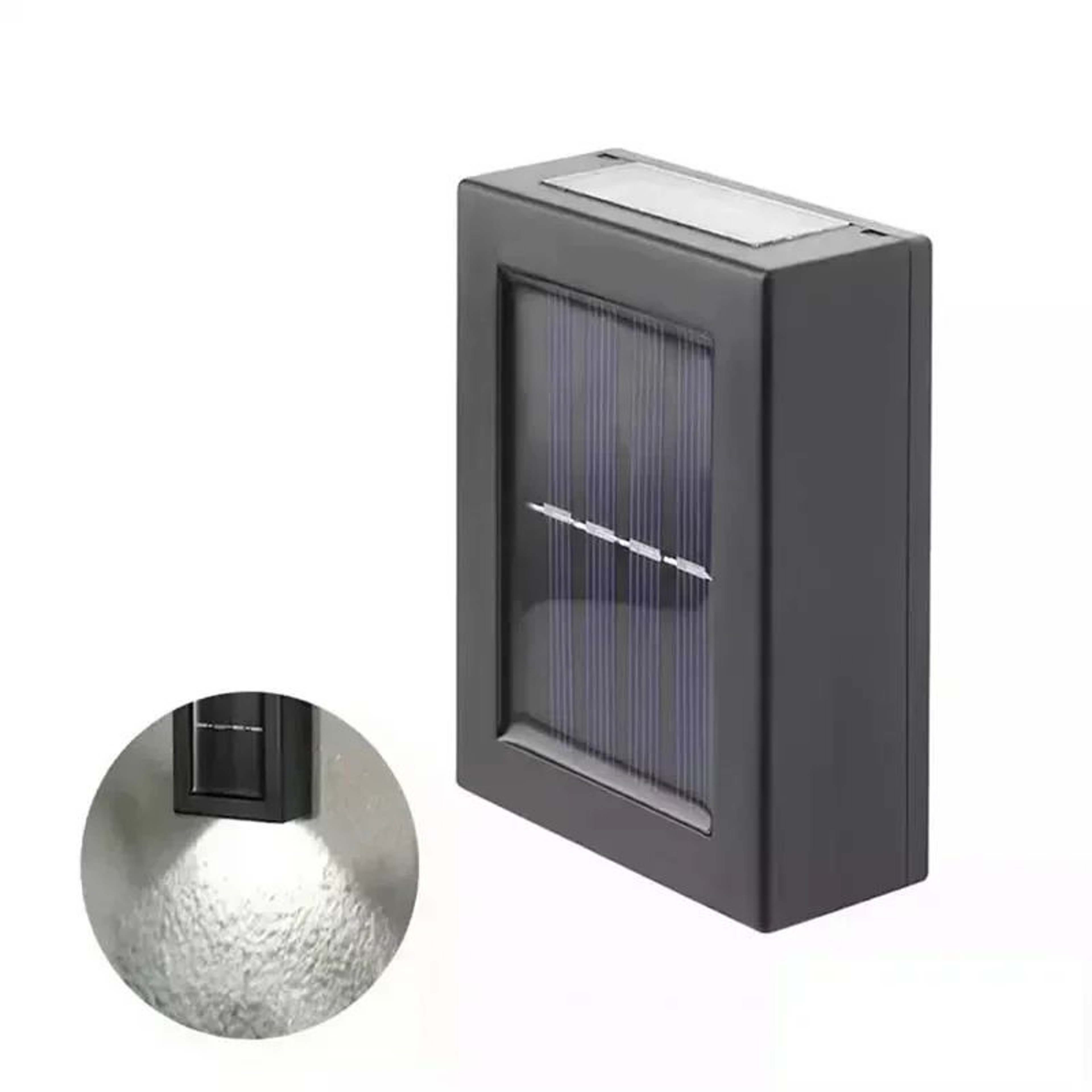 Solar Up And Down Wall Light Waterproof LED Solar Wall Light For Garden Patio Fence 7