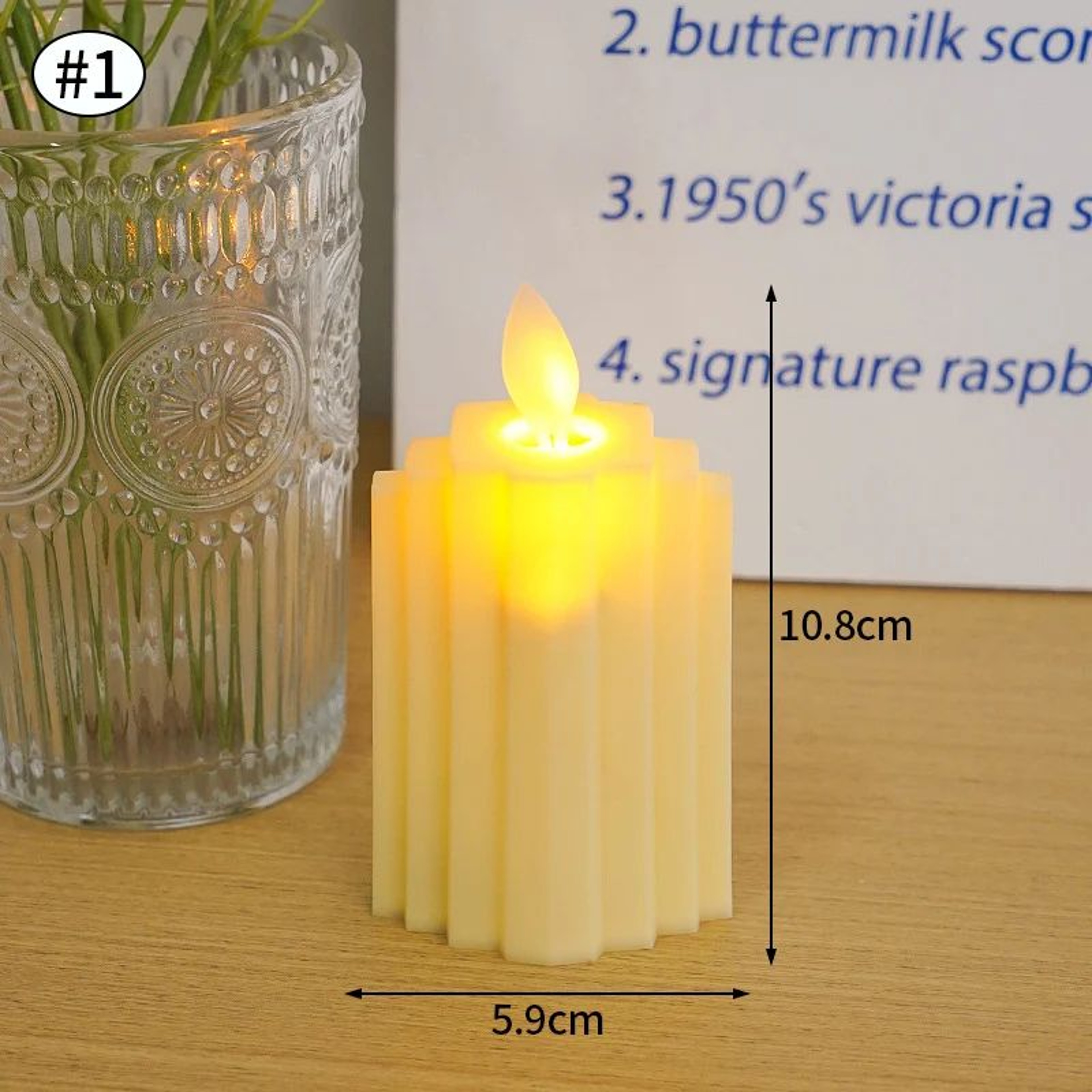 Flameless LED Candles Battery Operated Tea Lights For Wedding And Home Decor 12