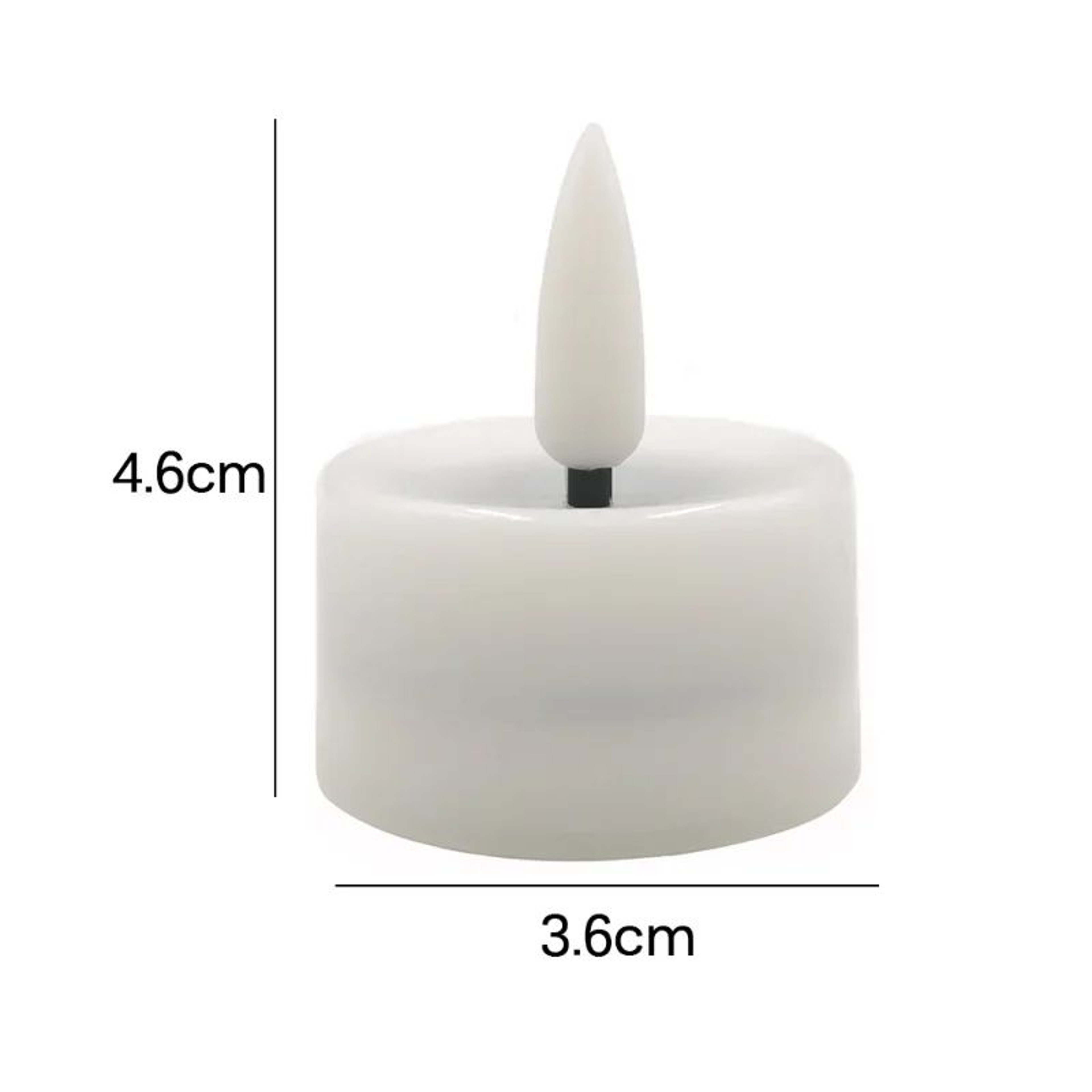 Flameless LED Candles Battery Operated Flickering Tea Lights For Wedding Home Party Decor 1 Or 12 P 5