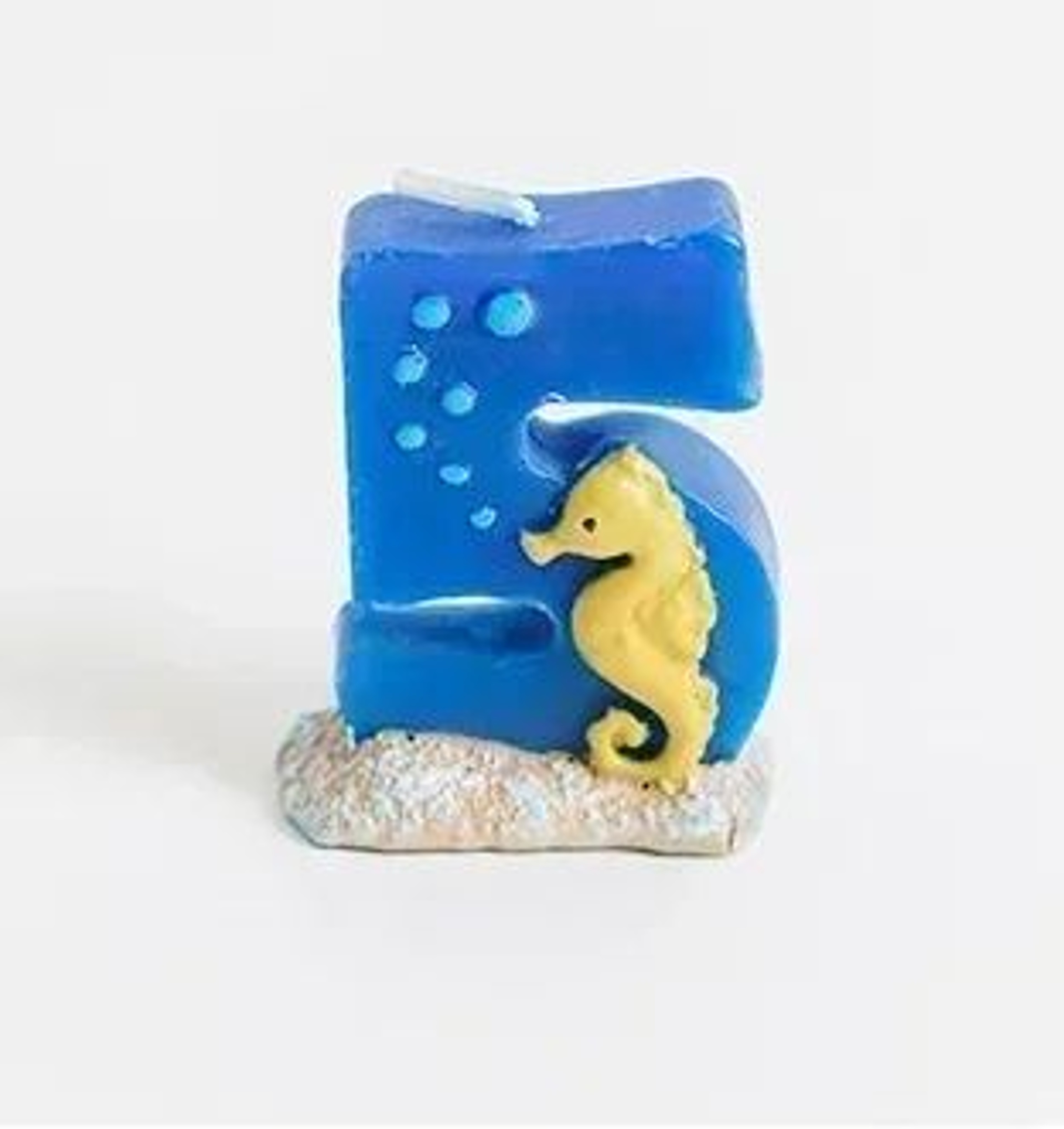 Ocean Theme Number Birthday Candle Cake Topper For Beach And Under The Sea Party Decorations 13