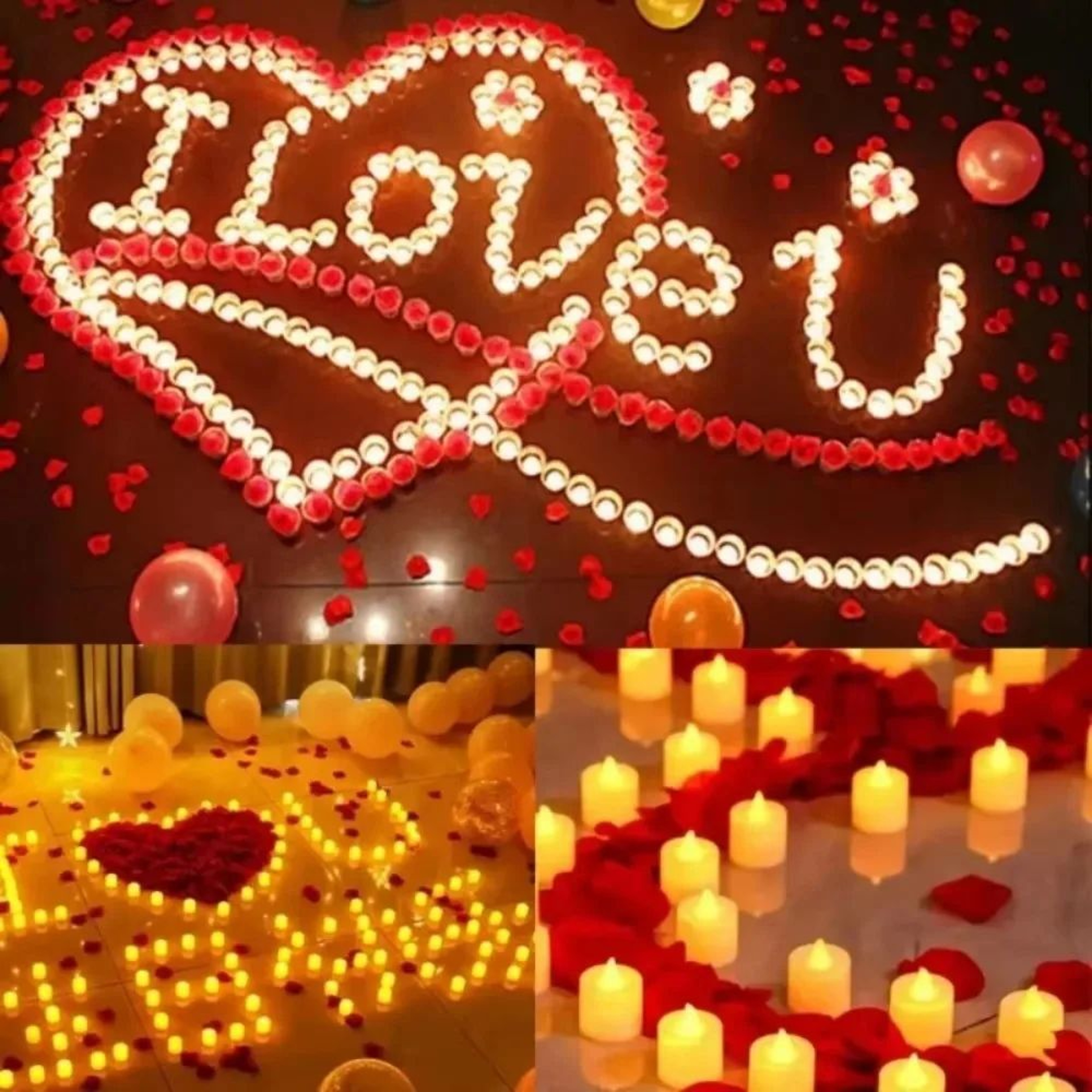 24PCS Flameless LED Tea Lights Battery Powered Flickering LED Candles For Wedding Party Home Decor 5