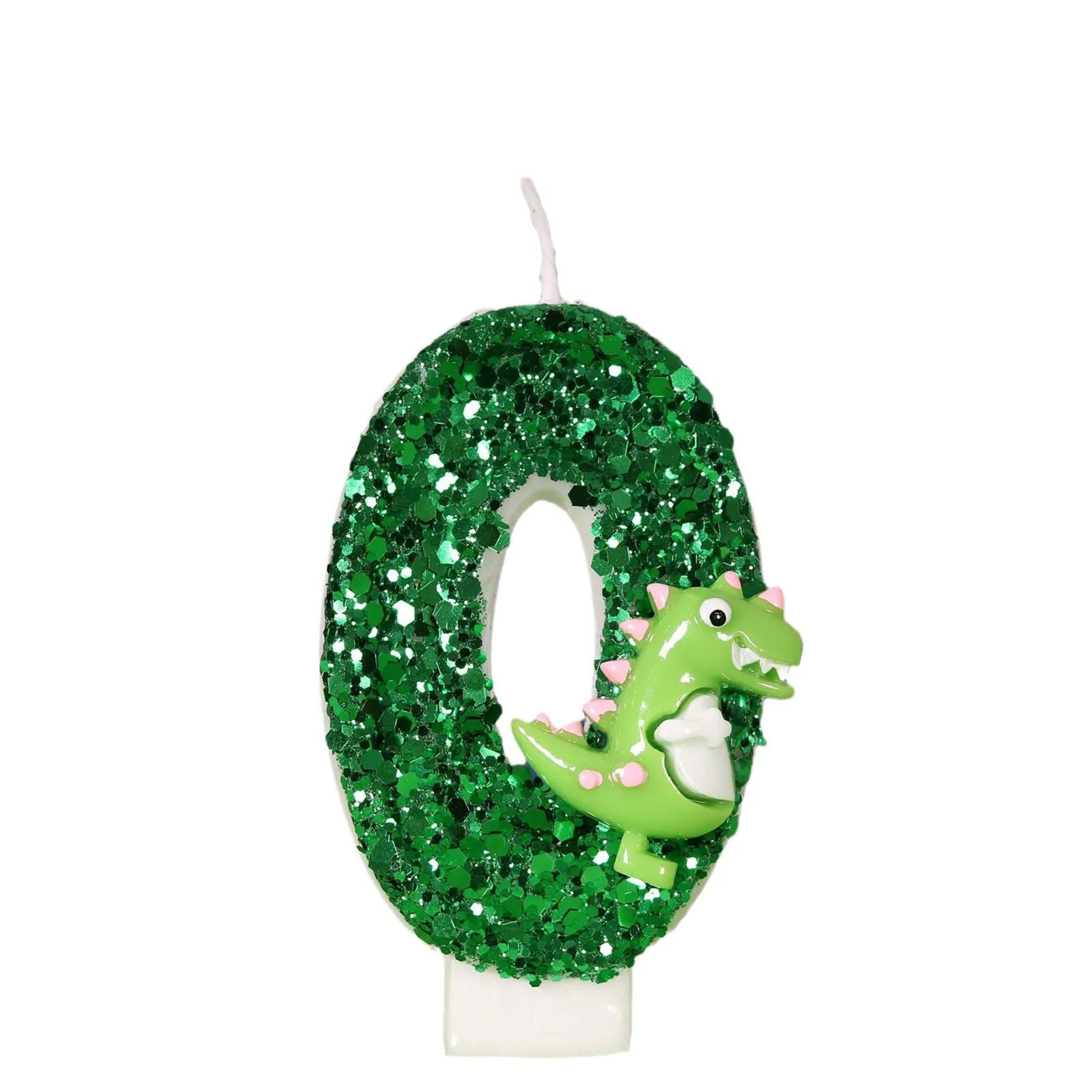 Cute Dinosaur Birthday Candle Number Cake Topper For Kids Party Decoration 4