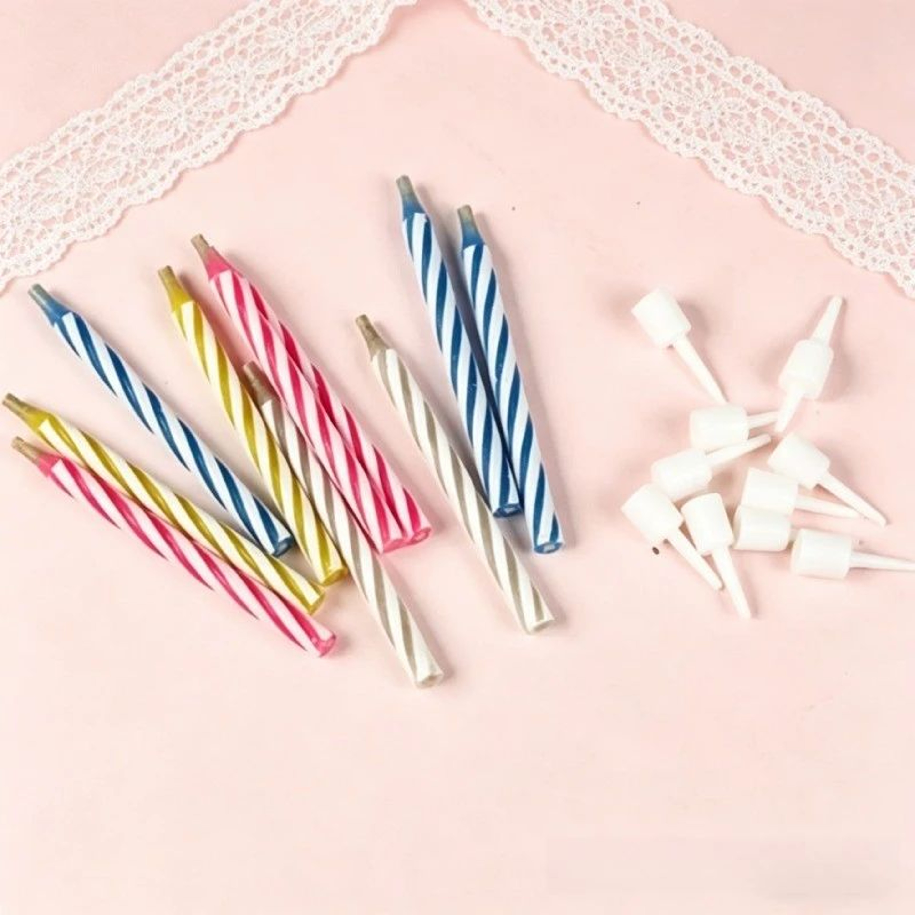 Magic Relighting Birthday Trick Candles 10 Pack Funny Blow Out Candles Prank Cake Candles For Party 2