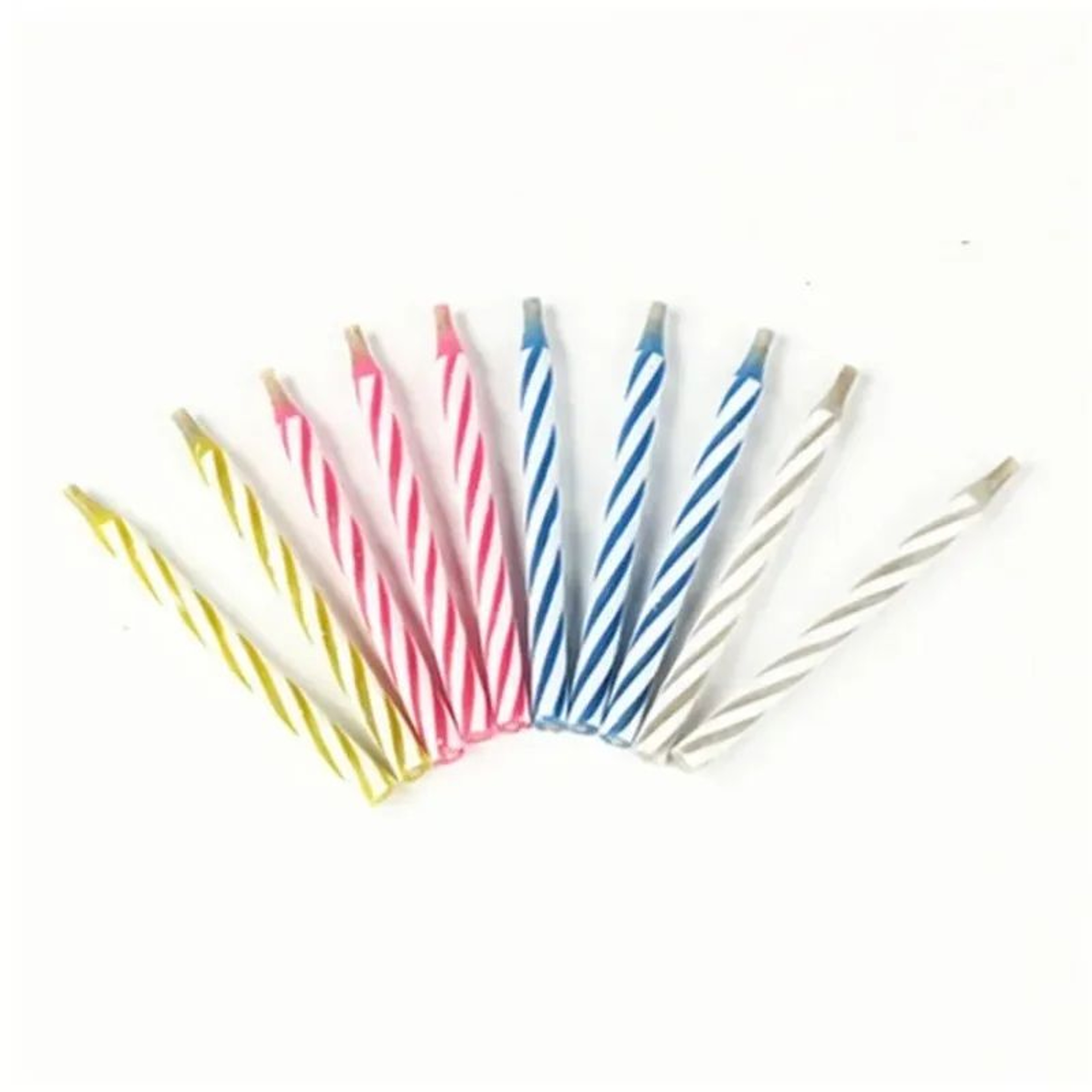 Magic Relighting Birthday Trick Candles 10 Pack Funny Blow Out Candles Prank Cake Candles For Party 5