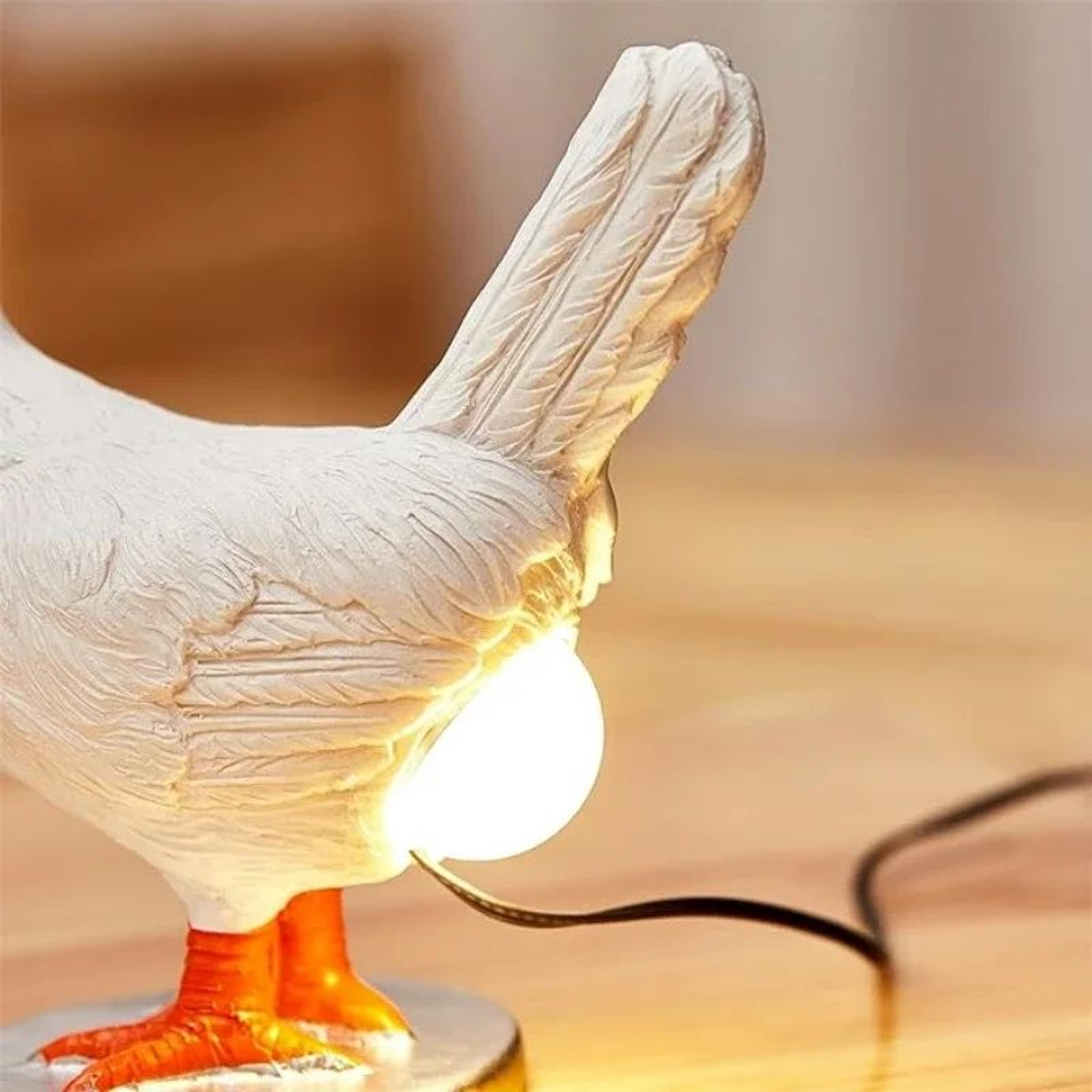 Chicken Night Light LED Animal Bedside Lamp For Easter  Home Decor 2