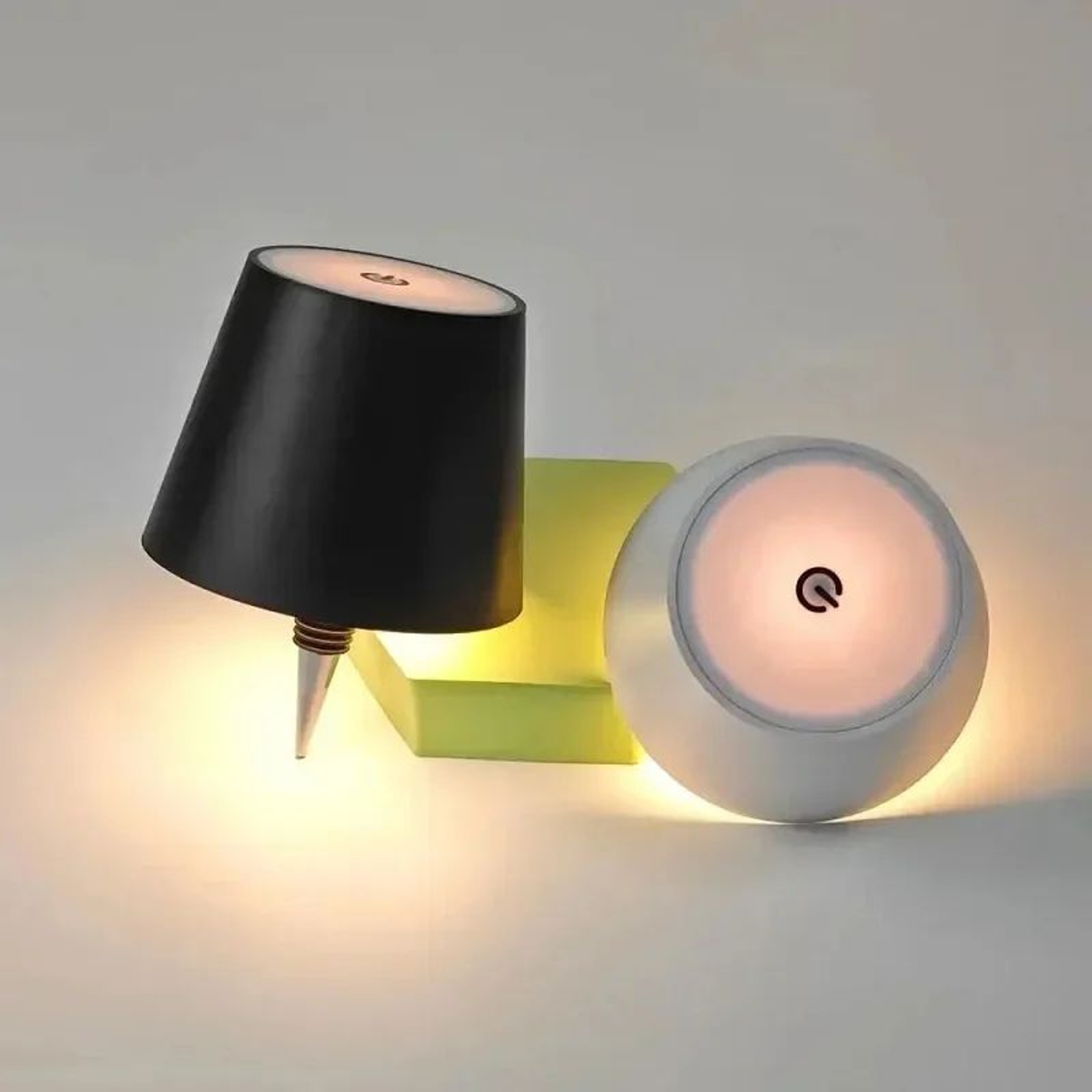 LumiBottle Wireless Bottle Lamp  Rechargeable Table Lamp With Touch Control Lamp 3 Color Modes  Ste 4
