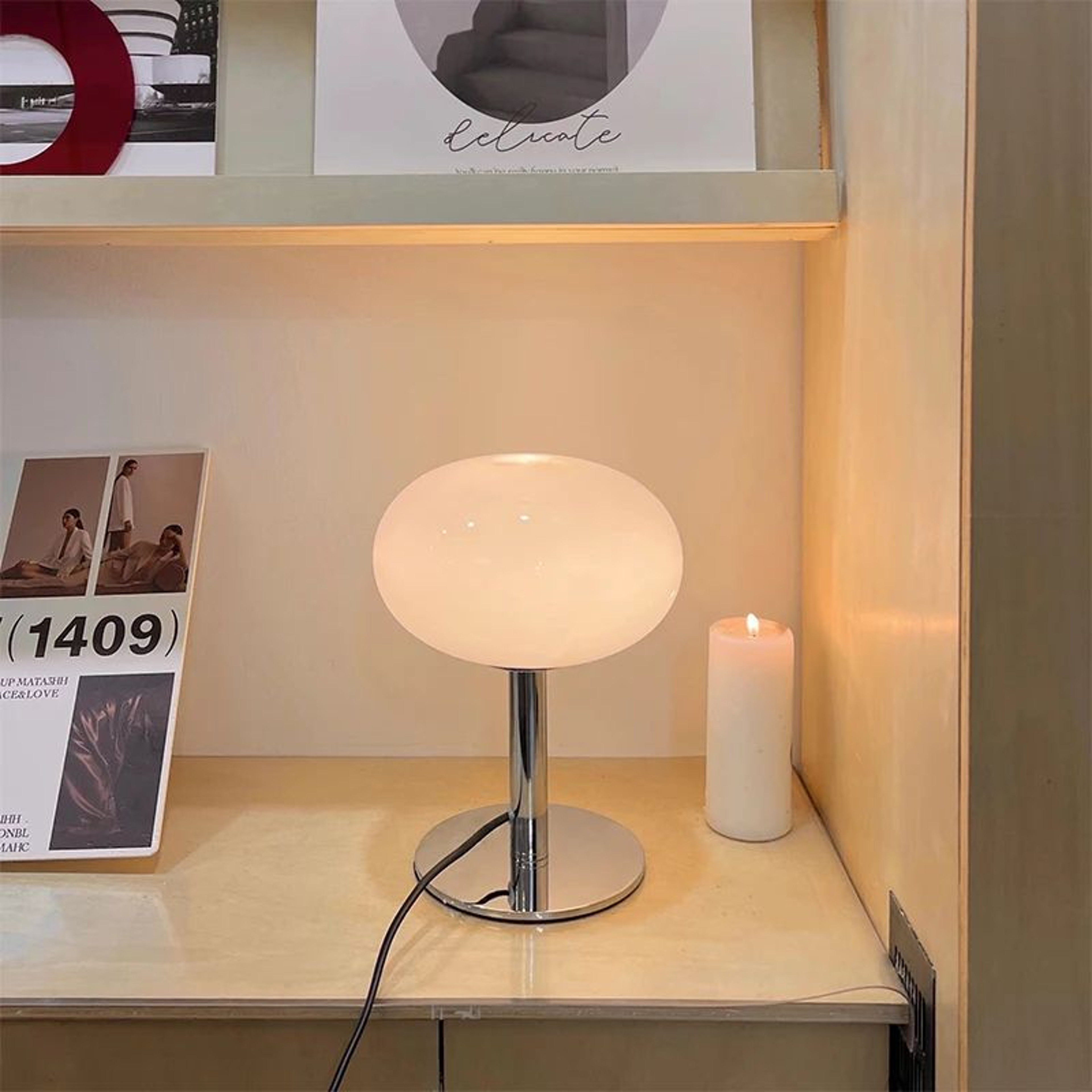 Nordic LED Table Lamp With Stepless Dimming For Bedroom Desk  Bedside 1